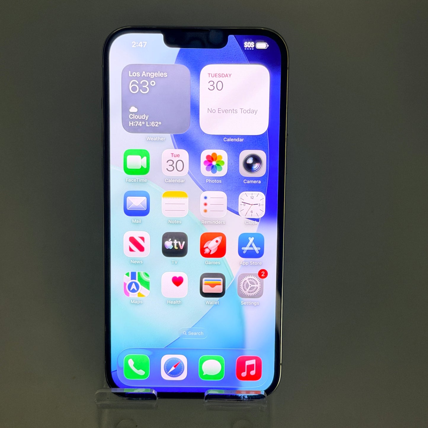 Apple iPhone 13 Pro Max 256GB White Silver Unlocked Clean IMEI Grade A Excellent