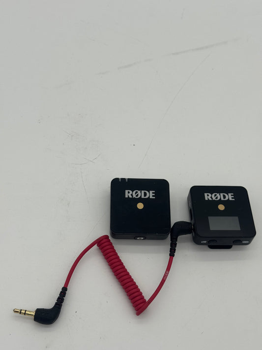 Used Rode Wireless Go - Black Wireless Microphone System
