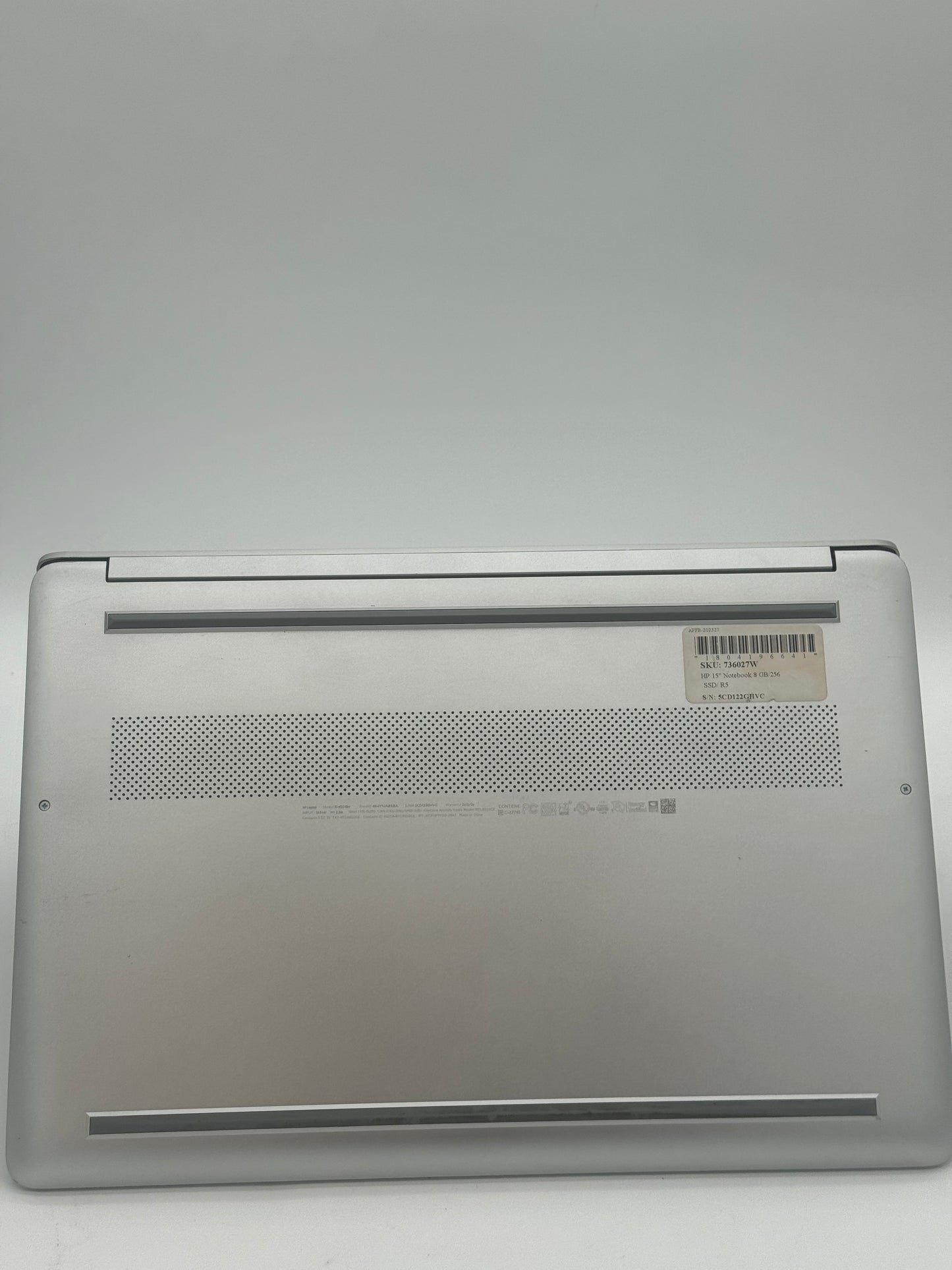 HP 15-ef2xxx Laptop - AMD Ryzen 5, 8GB RAM, 256GB SSD, Gray - Free Shipping