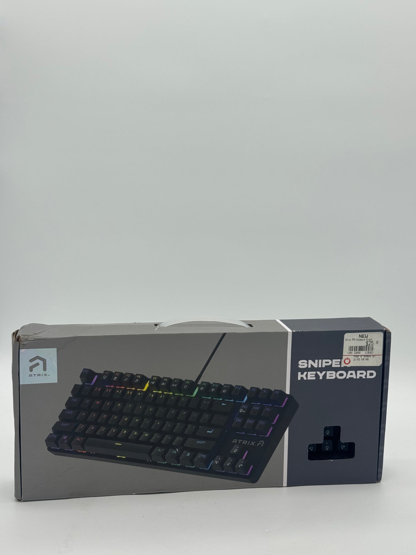 Atrix Sniper Multi-Colored Keyboard - Used with Box - Free Shipping!