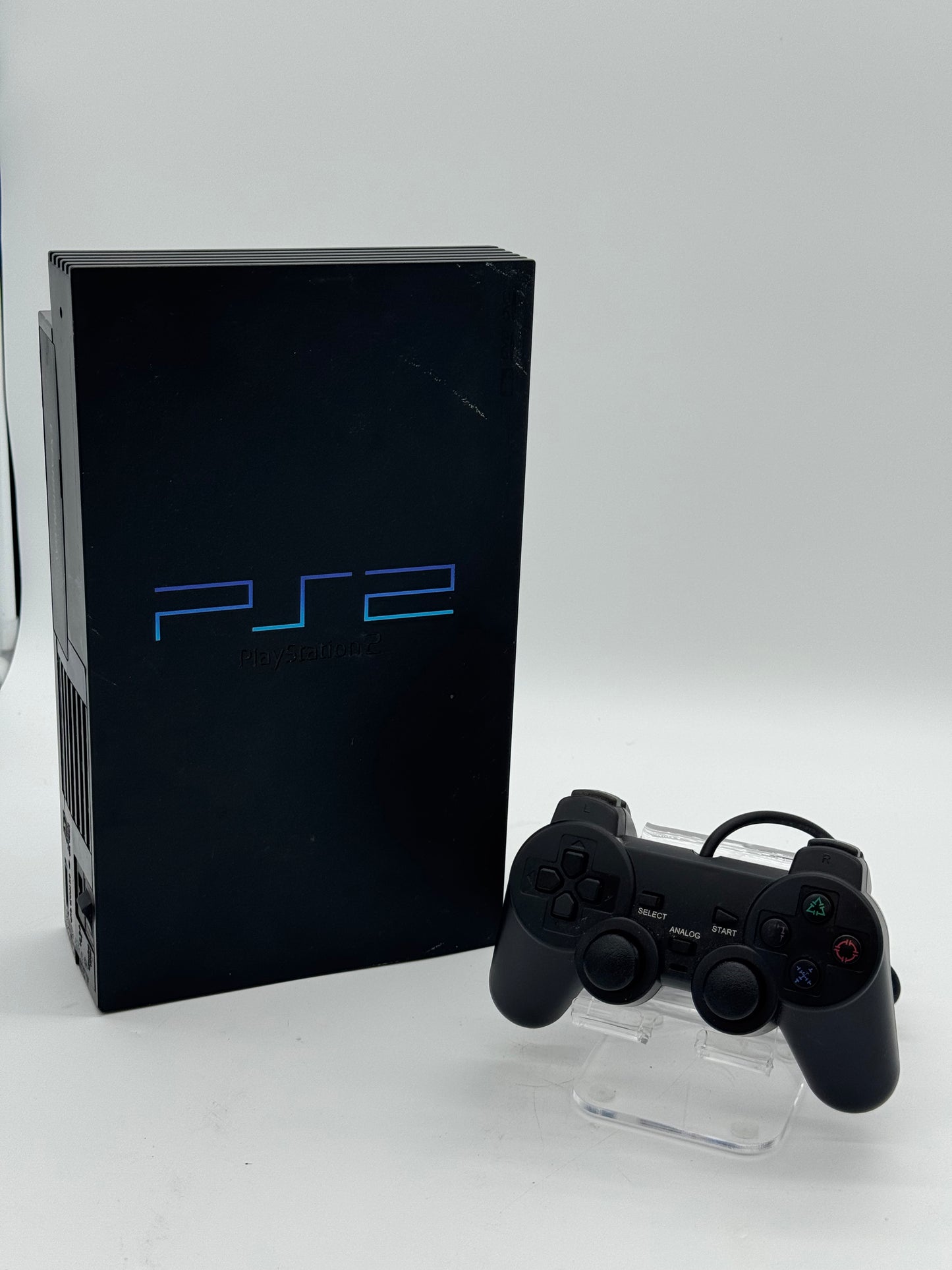 Used Sony PlayStation 2 (SCPH-50001/N) Console - Black with HDMI & Controller