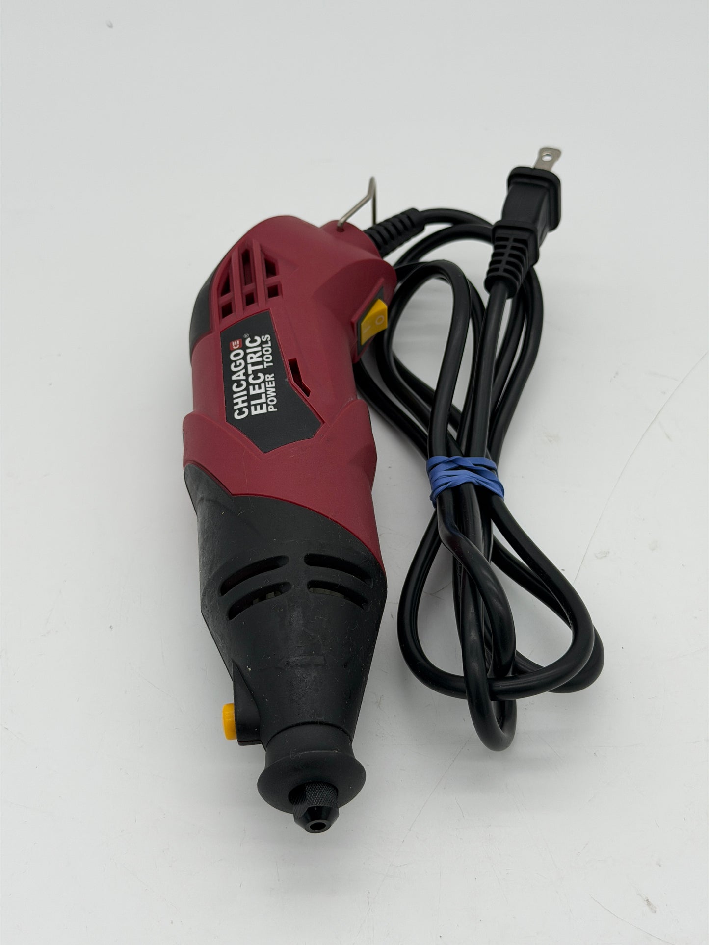 CHICAGO ELECTRIC 68696 VARIABLE SPEED CORDED ROTARY TOOL TESTED WORKING