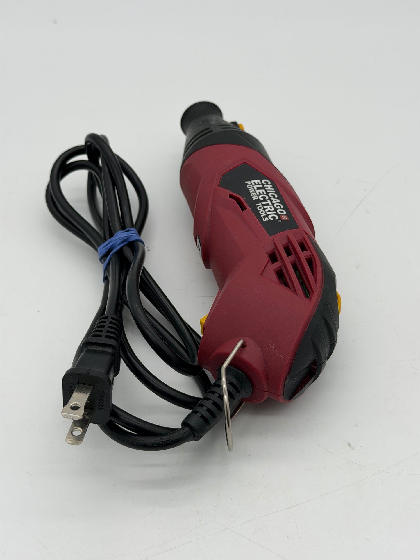 CHICAGO ELECTRIC 68696 VARIABLE SPEED CORDED ROTARY TOOL TESTED WORKING
