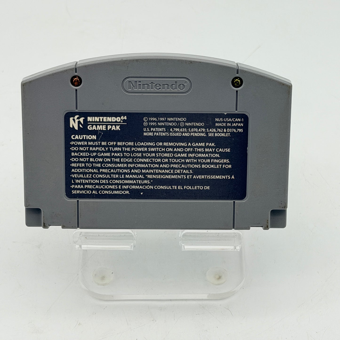 Mischief Makers Nintendo 64 N64 Original Cartridge AUTHENTIC TESTED CLEAN
