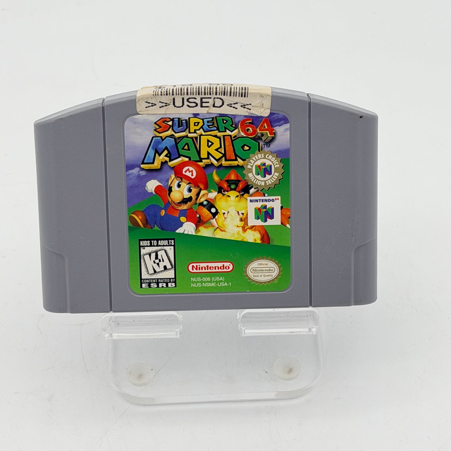 Super Mario 64 Nintendo 64 N64 Original Cartridge AUTHENTIC TESTED WORKS GREAT