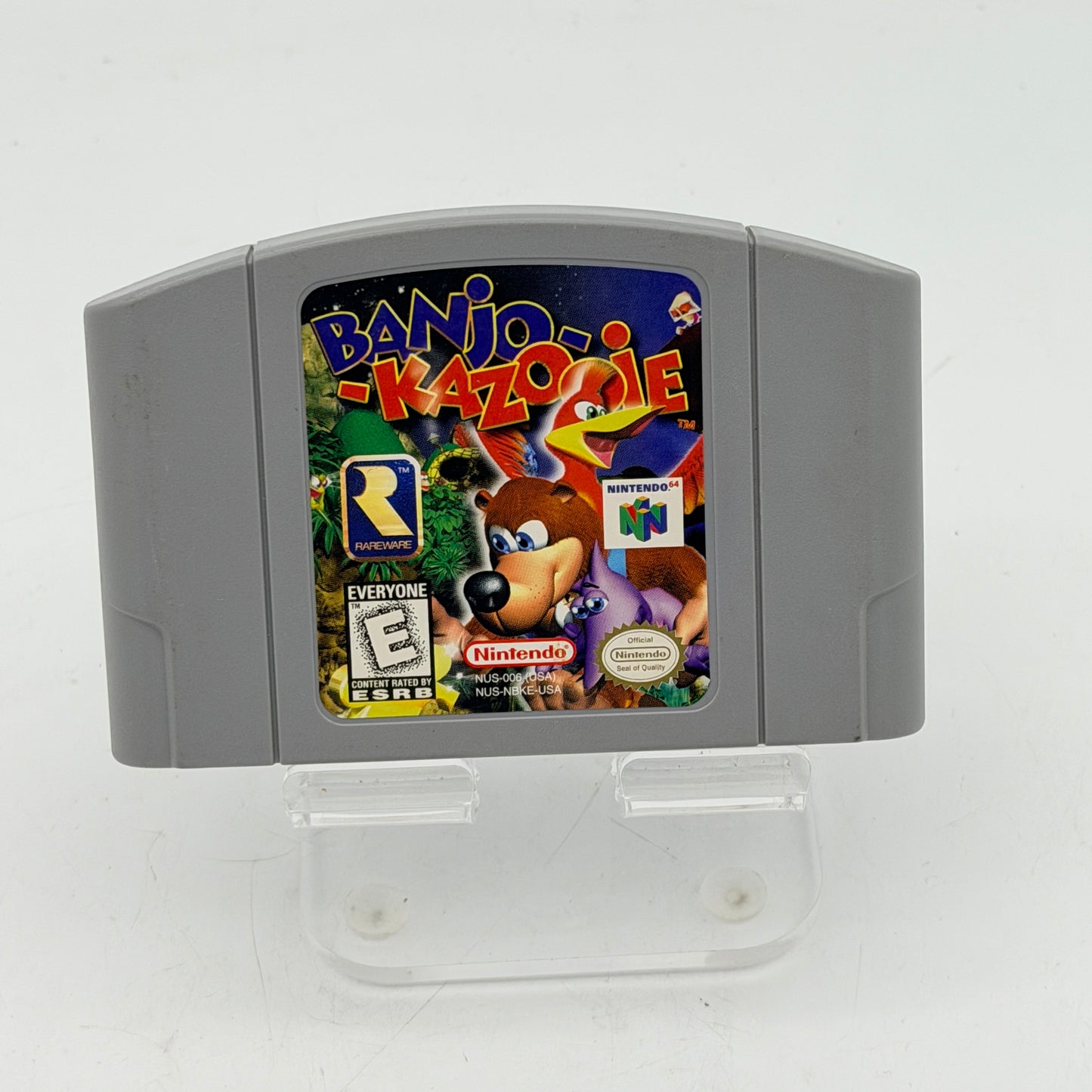 Banjo-Kazooie Nintendo 64 N64 Game Cartridge Authentic Black Serial TESTED