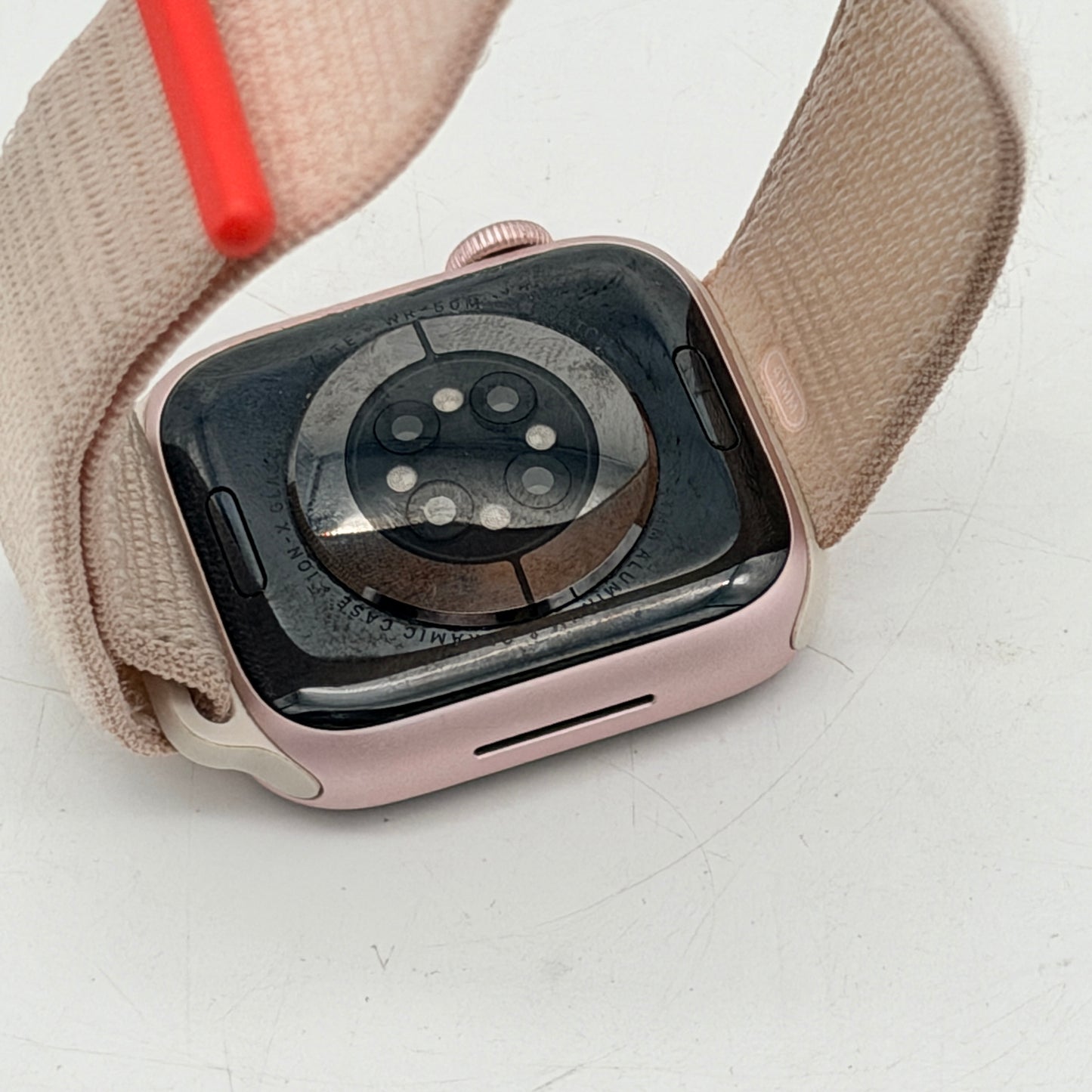 Apple Watch Series 9 41mm [PINK] Aluminum GPS + Cellular A2982 UNLOCKED - EXCELLENT