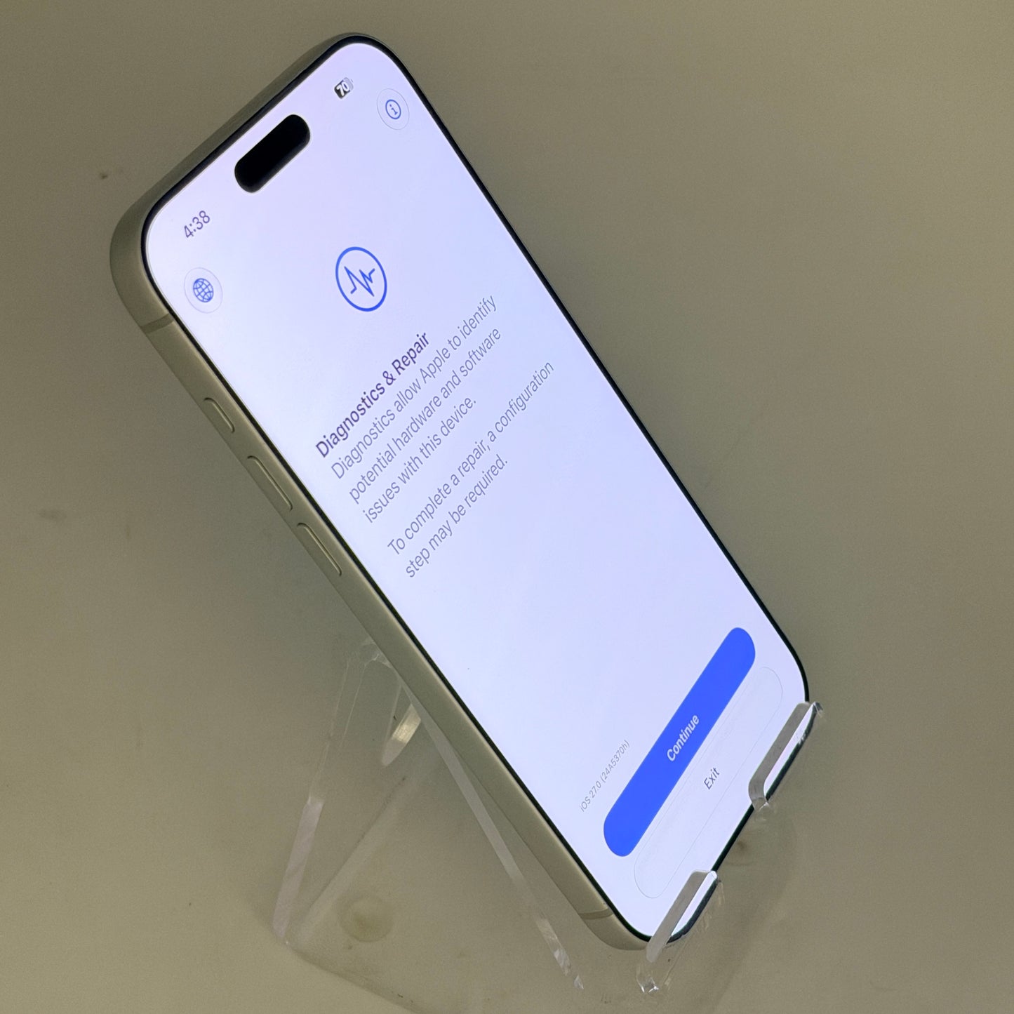 iPhone 17 Pro Max 256GB MINT PARTS ONLY