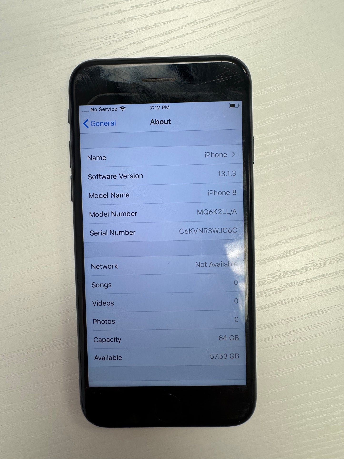 Apple iPhone 8 64GB Black - Unlocked - Used