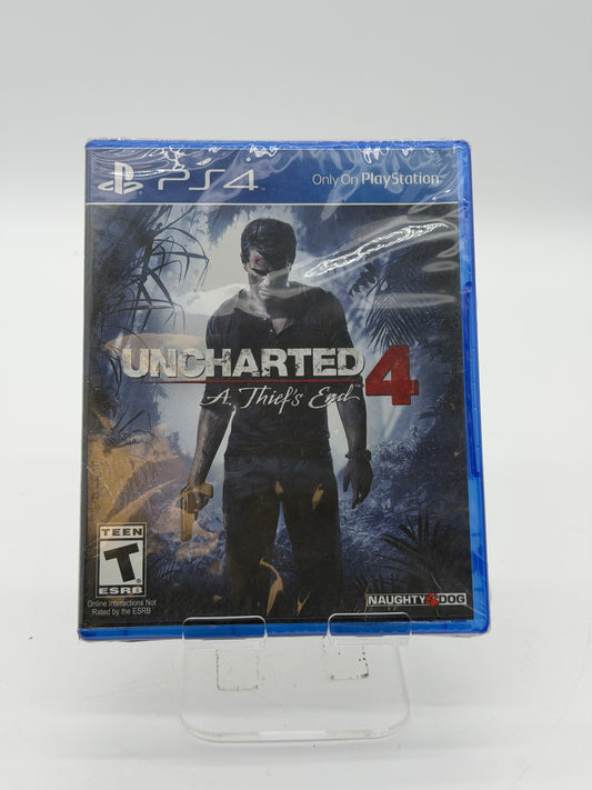 Uncharted 4: A Thief's End Sony PlayStation 4 Brand New Sealed