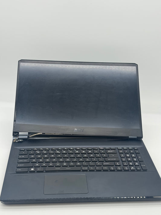 MSI Raider GE76 12UE Laptop - 1TB i7 12th Gen 15-Inch - Broken Hinge