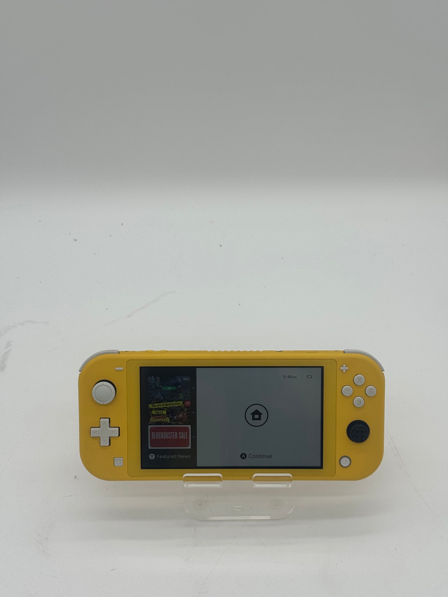 Used Nintendo Switch Lite (HDH-001) 2019 - Yellow Video Game System