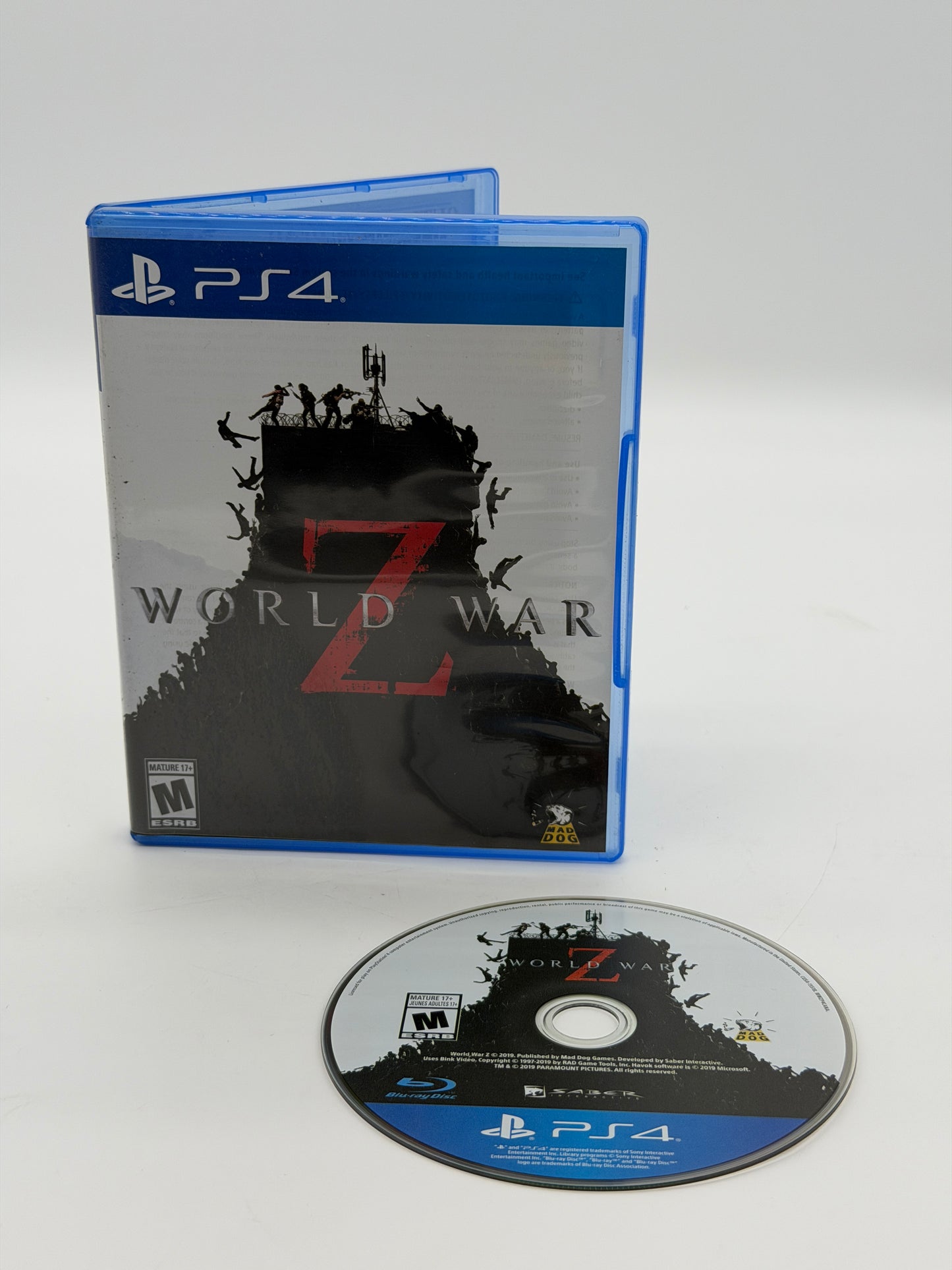 World War Z - Sony PlayStation 4 Video Game - Used With Box