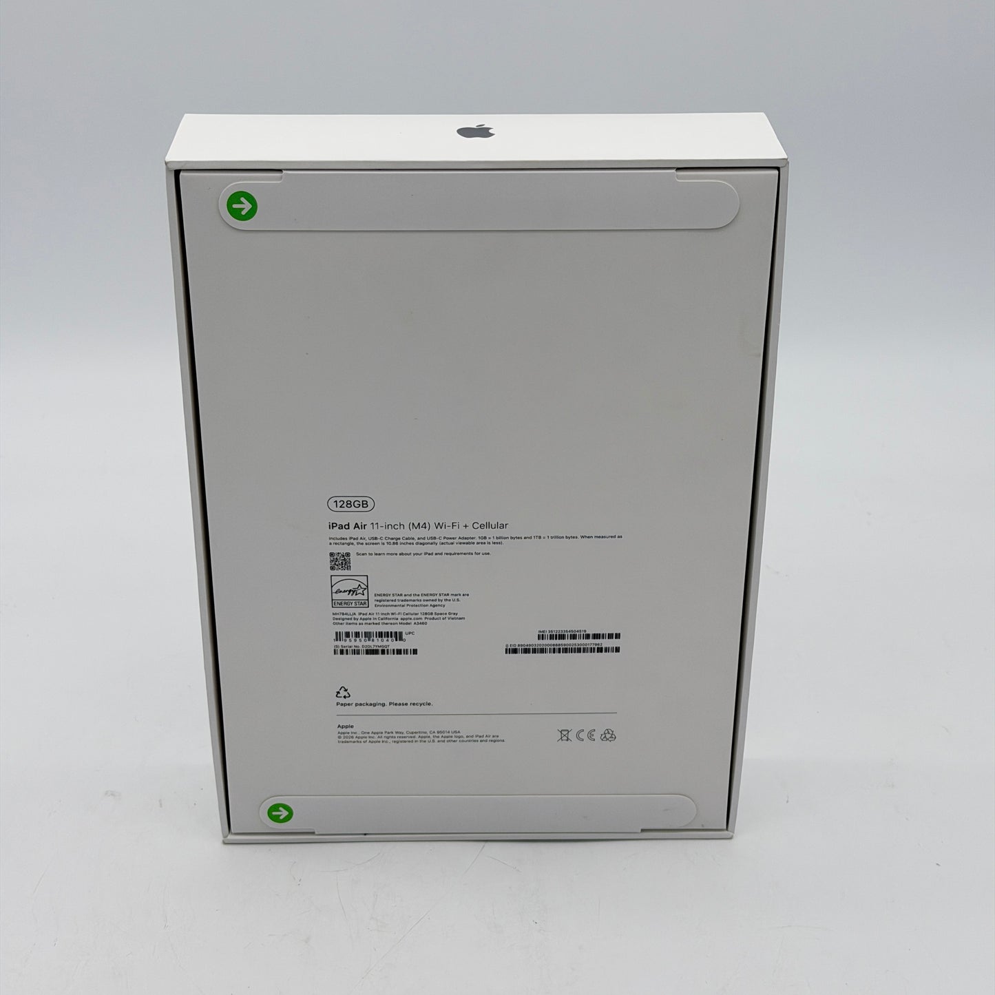 Apple iPad Air 11-inch M4 128GB Wi-Fi + Cellular 5G Unlocked A3460 New Sealed