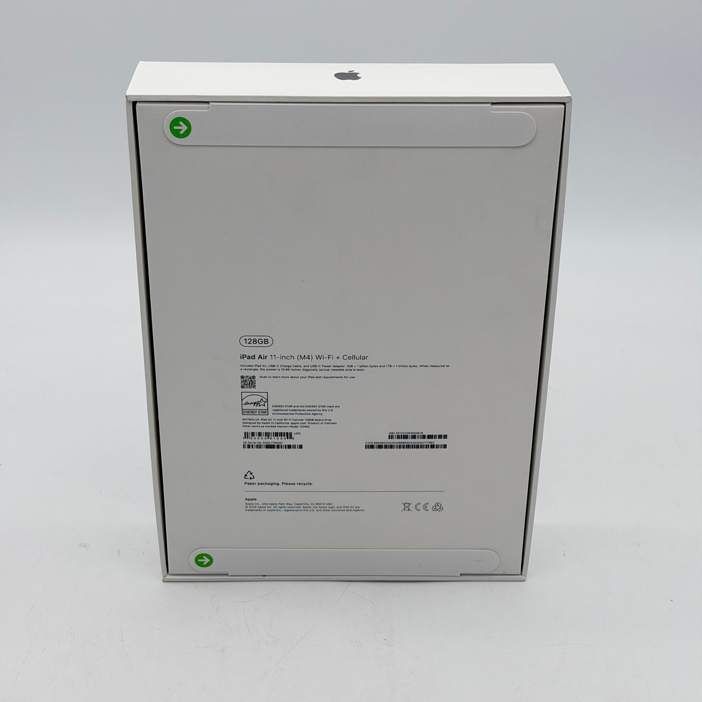 Apple iPad Air 11-inch M4 128GB Wi-Fi + Cellular 5G Unlocked A3460 New Sealed
