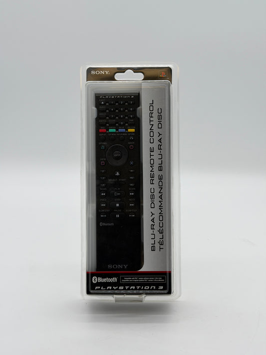 Sony PlayStation 3 Blu-ray Disc Remote - Black - New In Box
