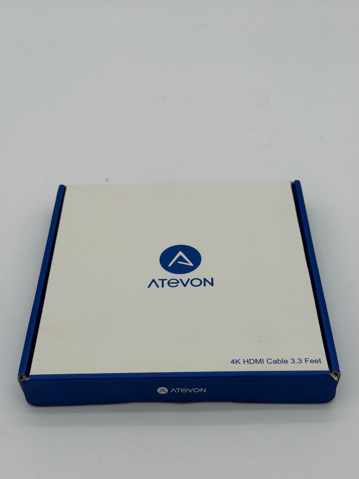 Atevon 4K HDMI Cable - 3.3 ft High Speed 18Gbps HDMI 2.0 Cable - Black - New In Box