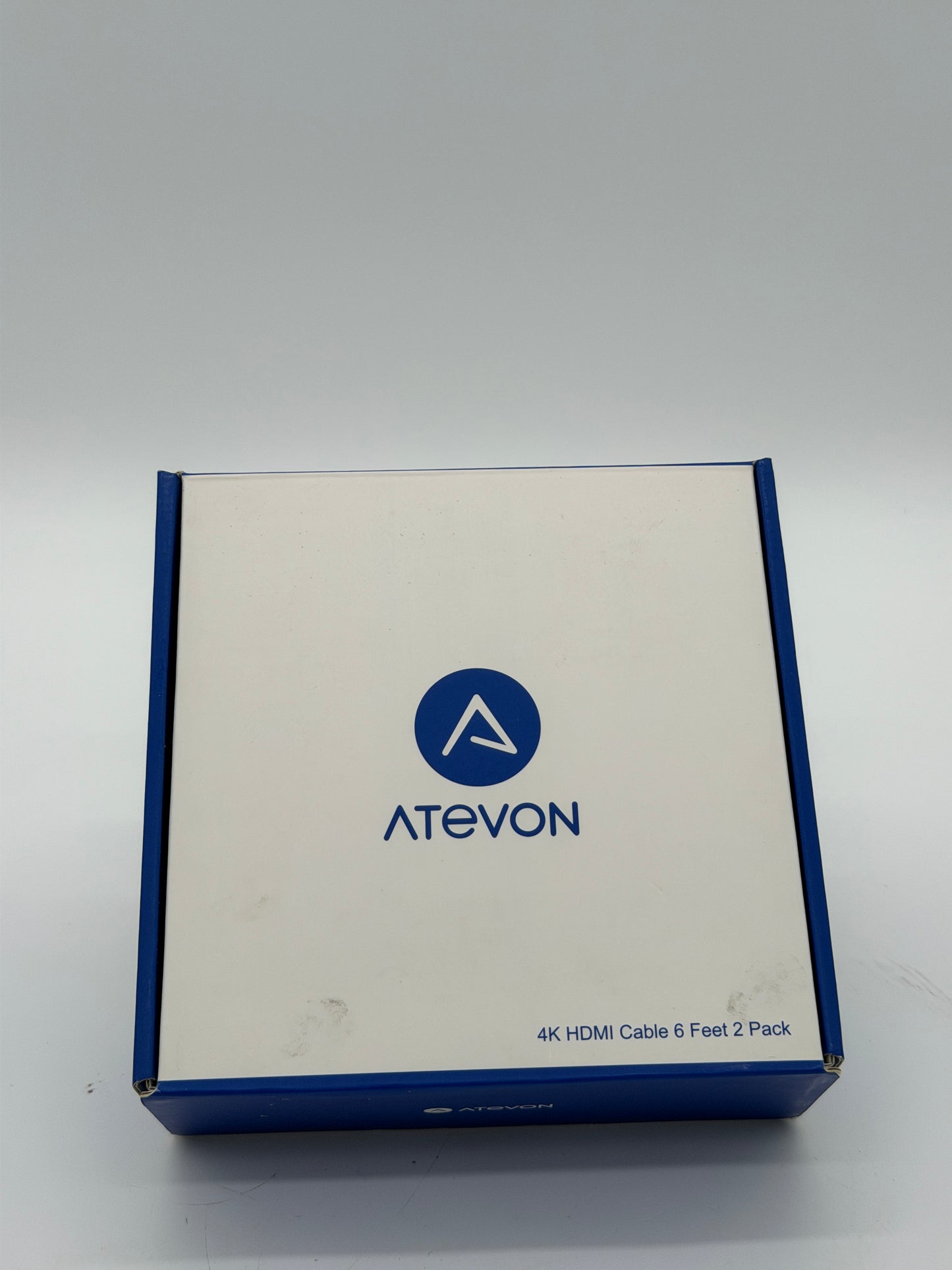 Atevon 4K HDMI Cable - 6 Feet 2 Pack - Black