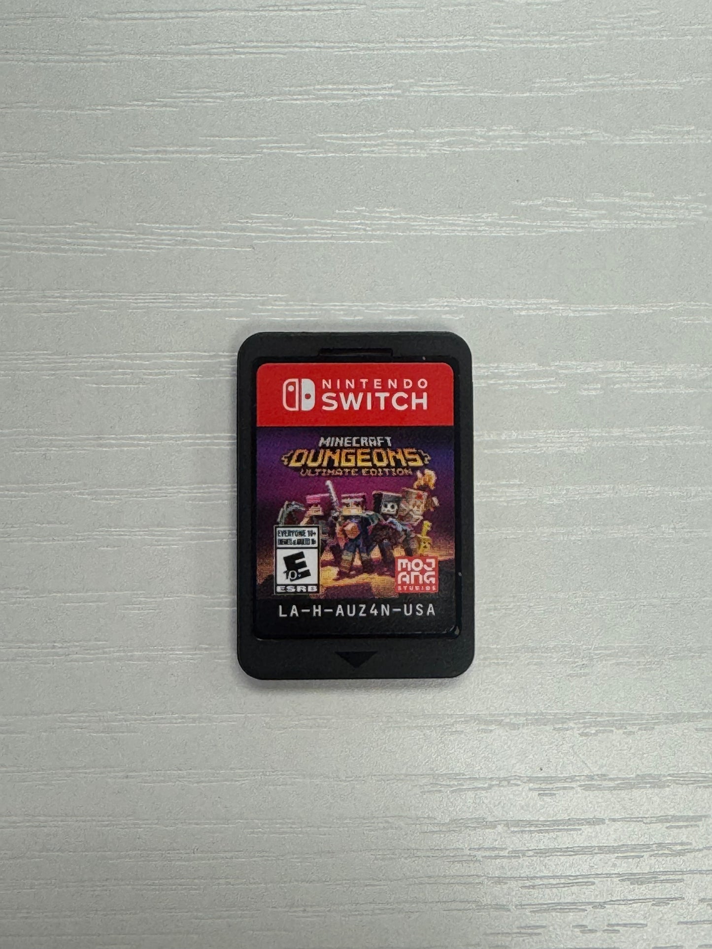 Used Nintendo Switch Minecraft Dungeons Ultimate Edition Video Game