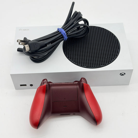 Microsoft Xbox Series S 512GB White All-Digital Console Model 1883 Bundle Great