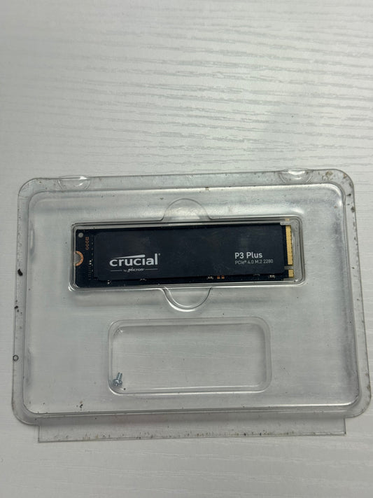 Crucial P3 Plus 1TB Black SSD - New In Box