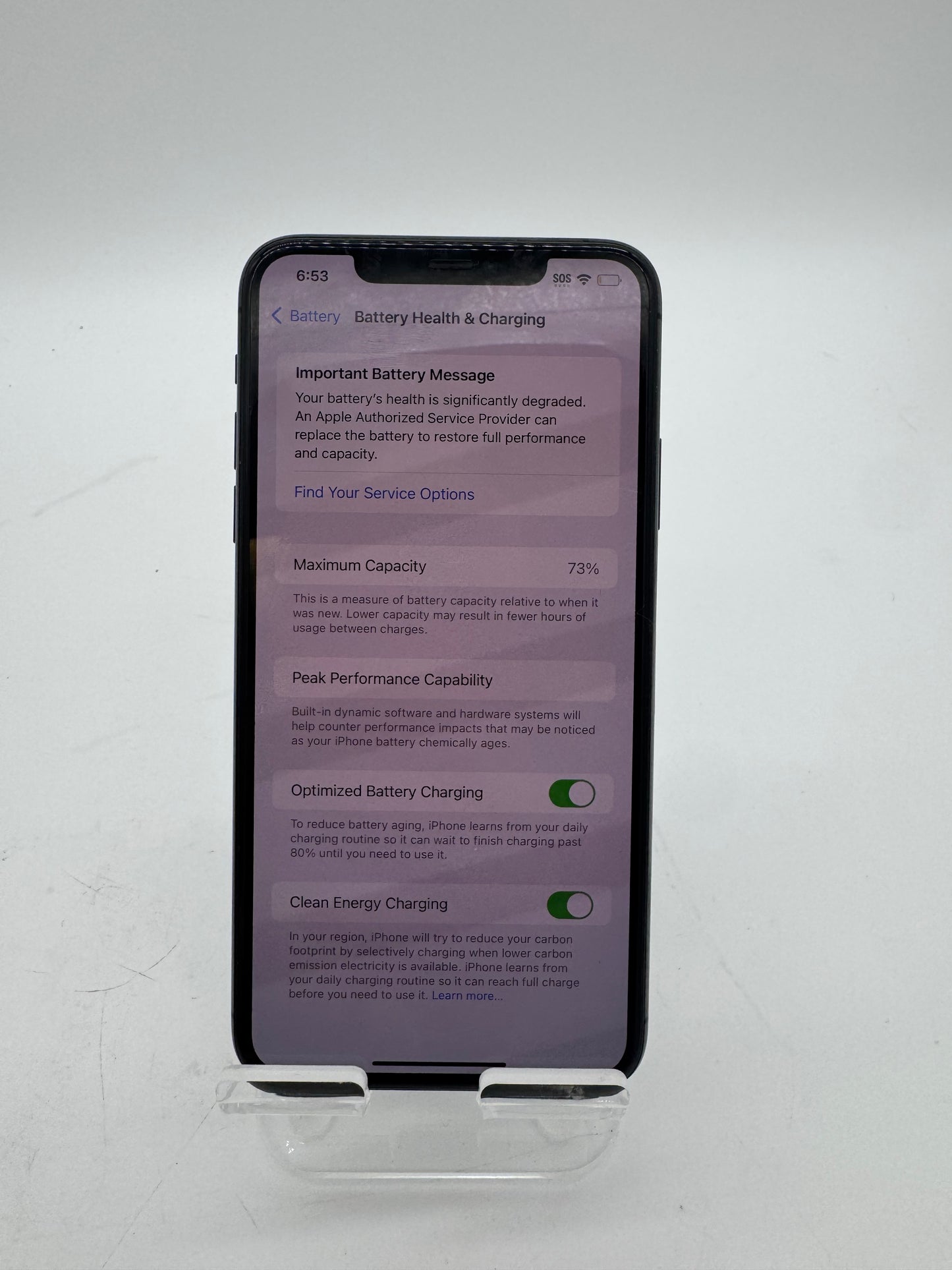 Apple iPhone 11 Pro Max 64GB Black Unlocked - Used