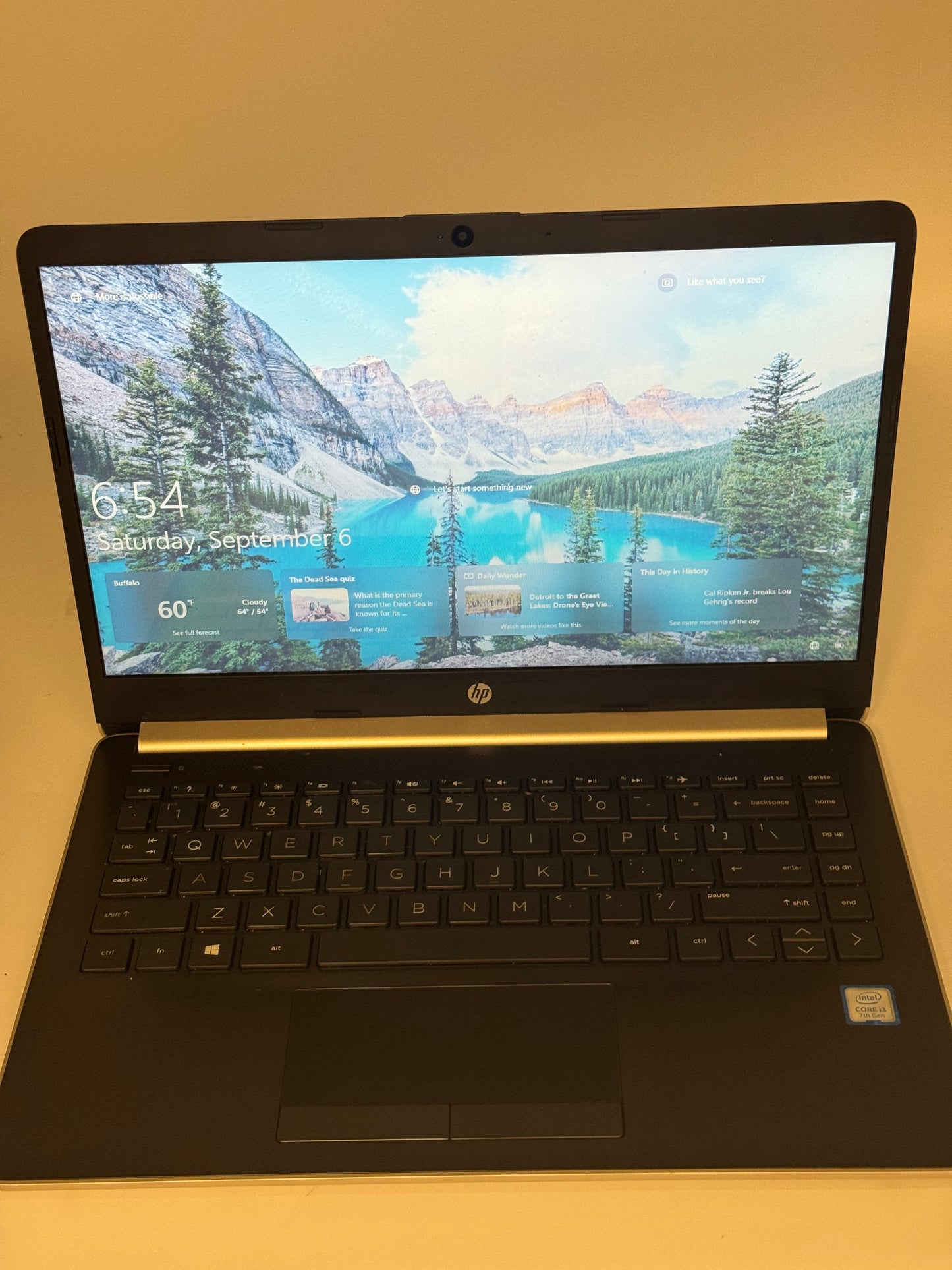 HP 14-cf0xxx Laptop - Used - A - Core i3 128GB 8GB RAM Gray