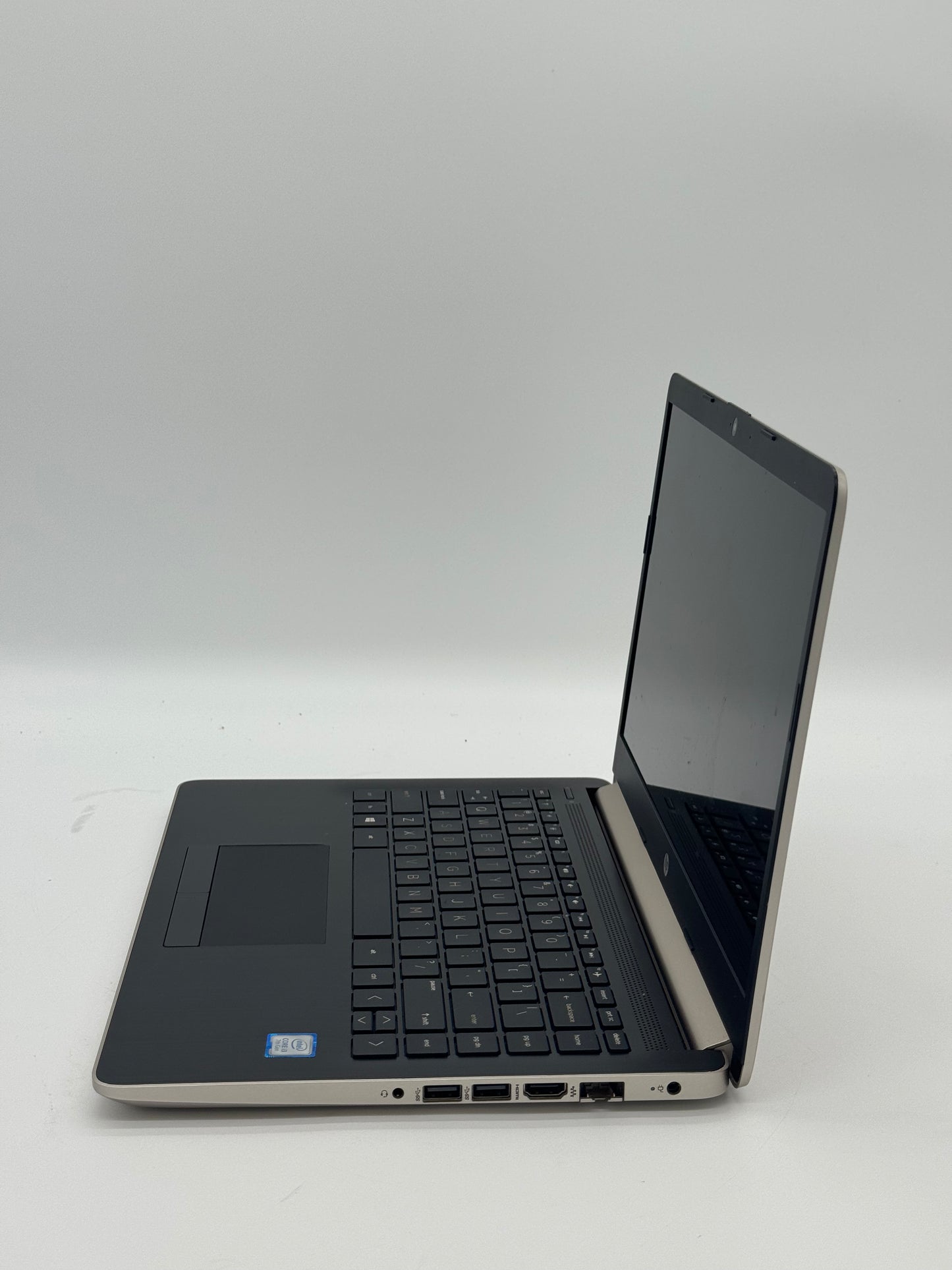 HP 14-cf0xxx Laptop - Used - A - Core i3 128GB 8GB RAM Gray