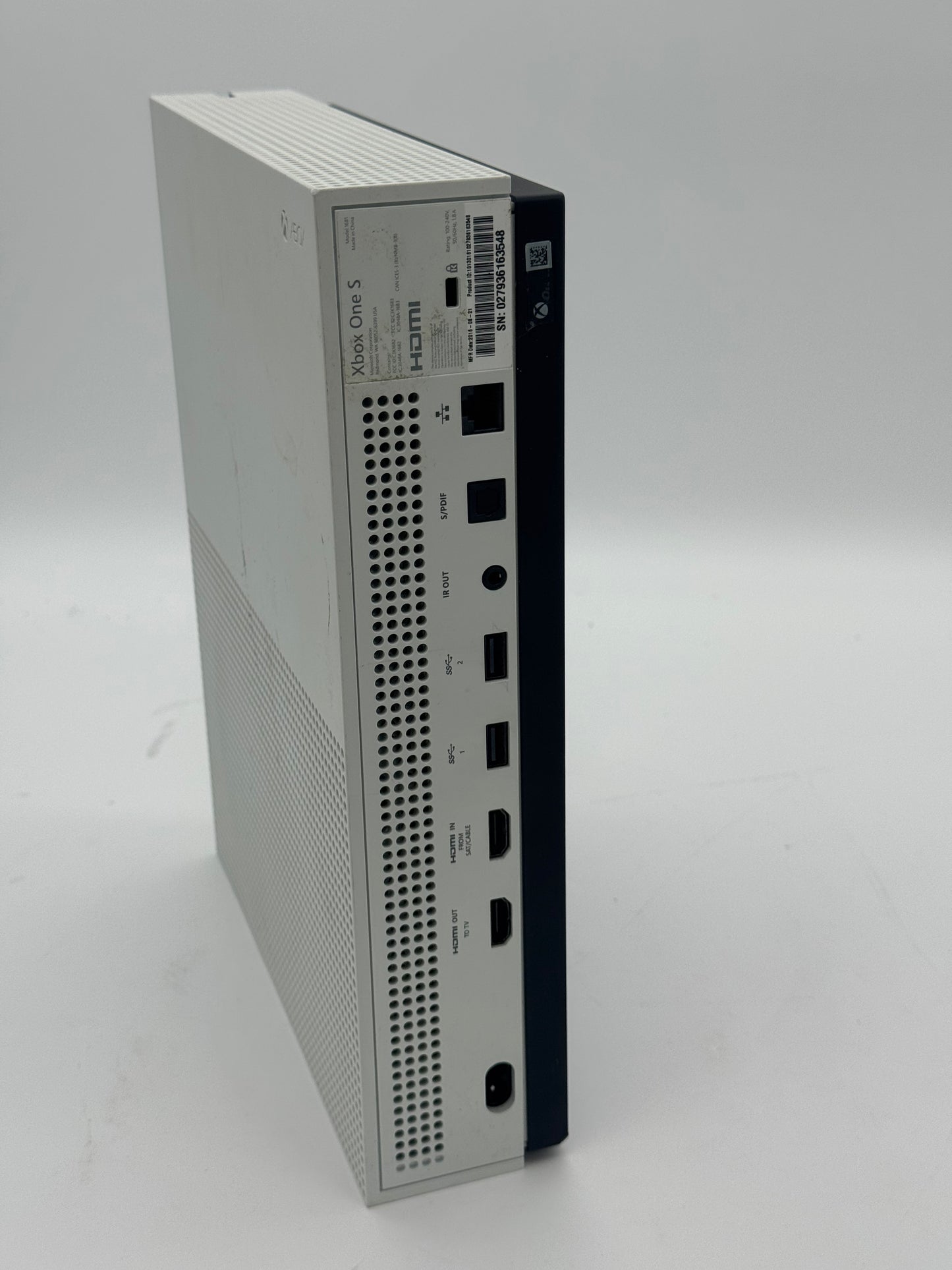 Microsoft Xbox One S 2016 500GB Video Game System White Model 1681