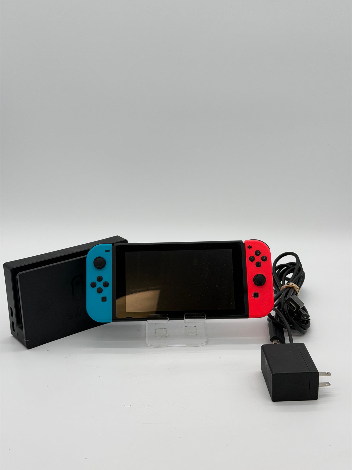 Nintendo Switch (HAC-001) Multi-Colored 2017 Console with Dock and Power Cable