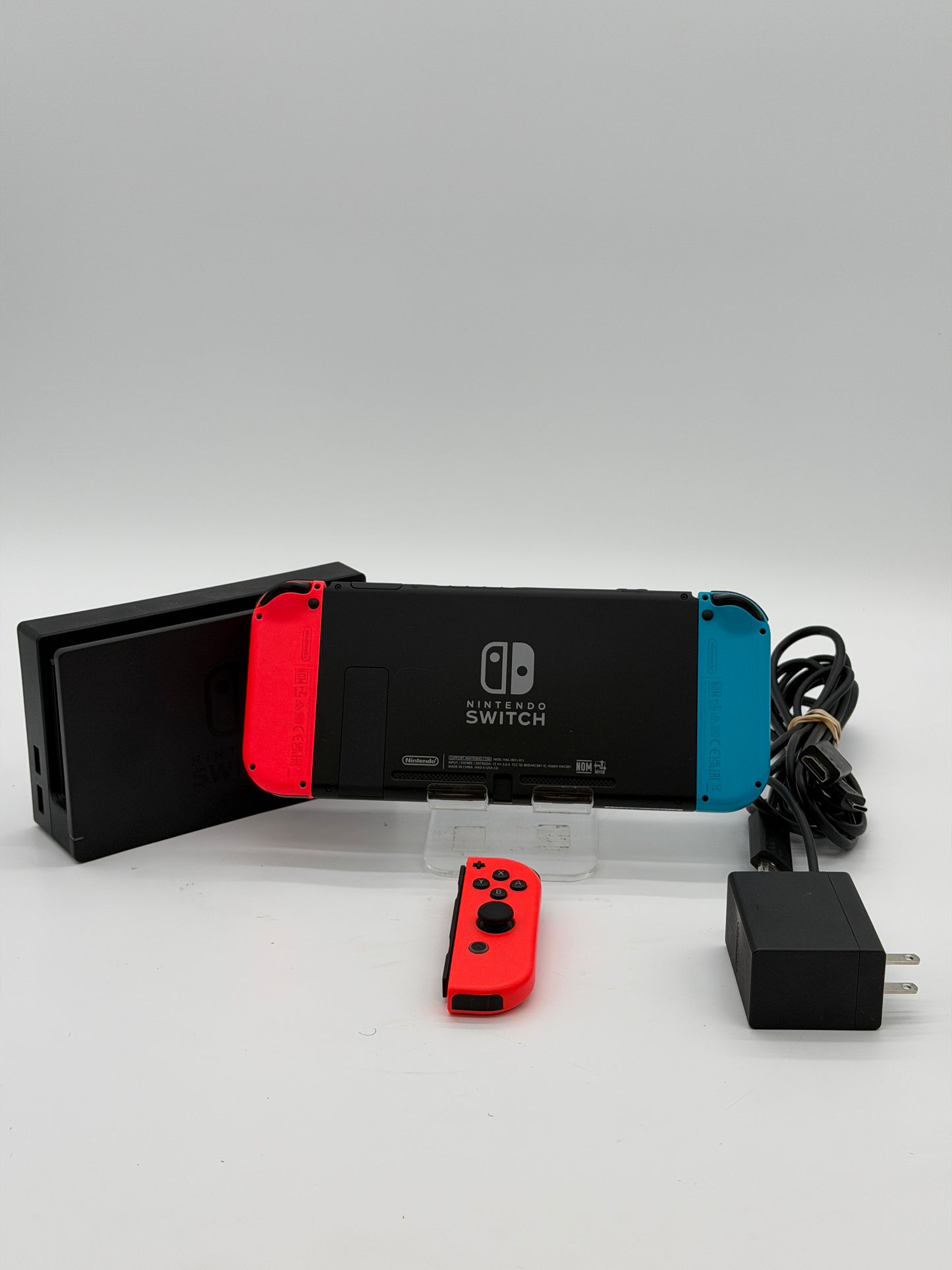 Nintendo Switch (HAC-001) Multi-Colored 2017 Console with Dock and Power Cable