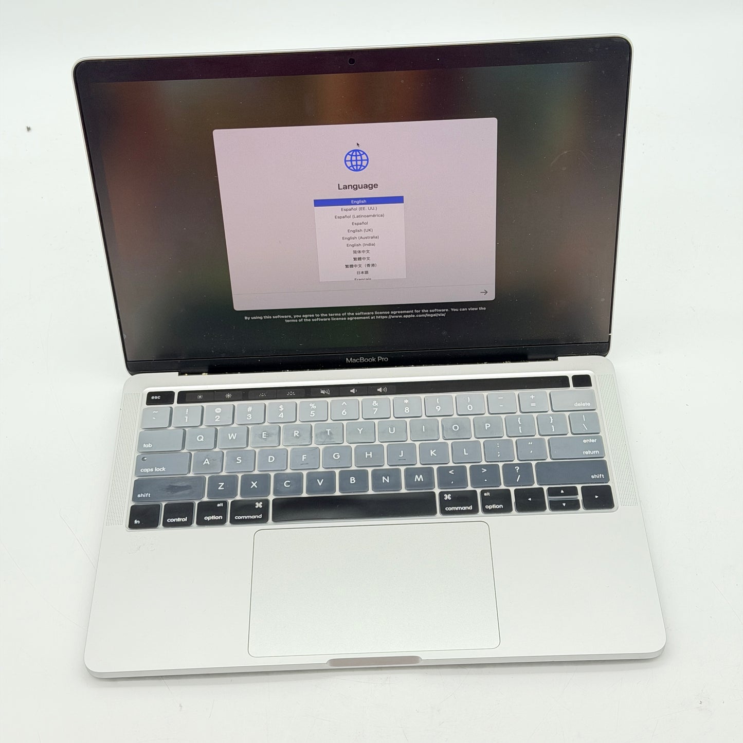 Apple MacBook Pro 13" M1 2020 Space Gray 8GB RAM 256GB SSD A2338 Touch Bar