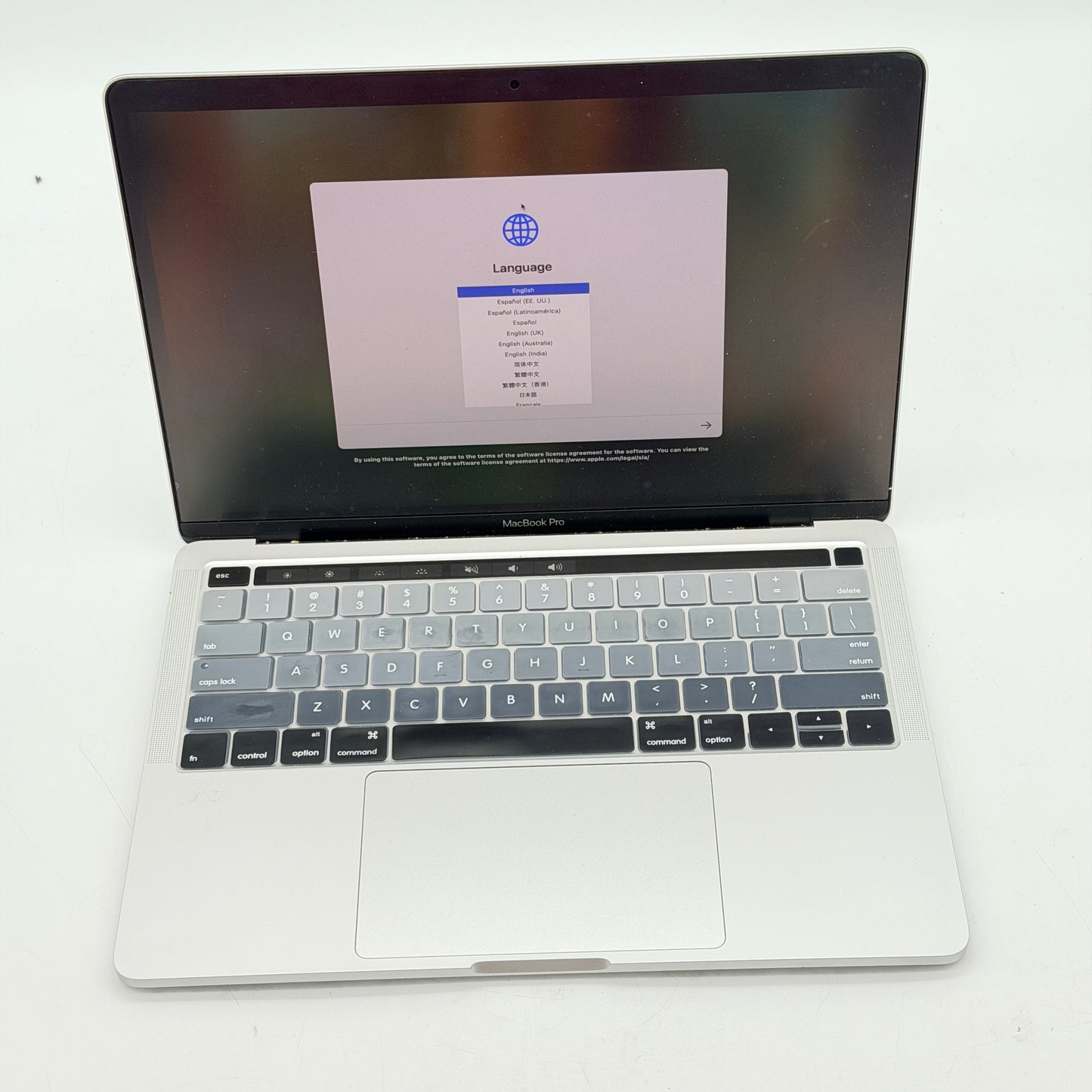 Apple MacBook Pro 13" M1 2020 Space Gray 8GB RAM 256GB SSD A2338 Touch Bar