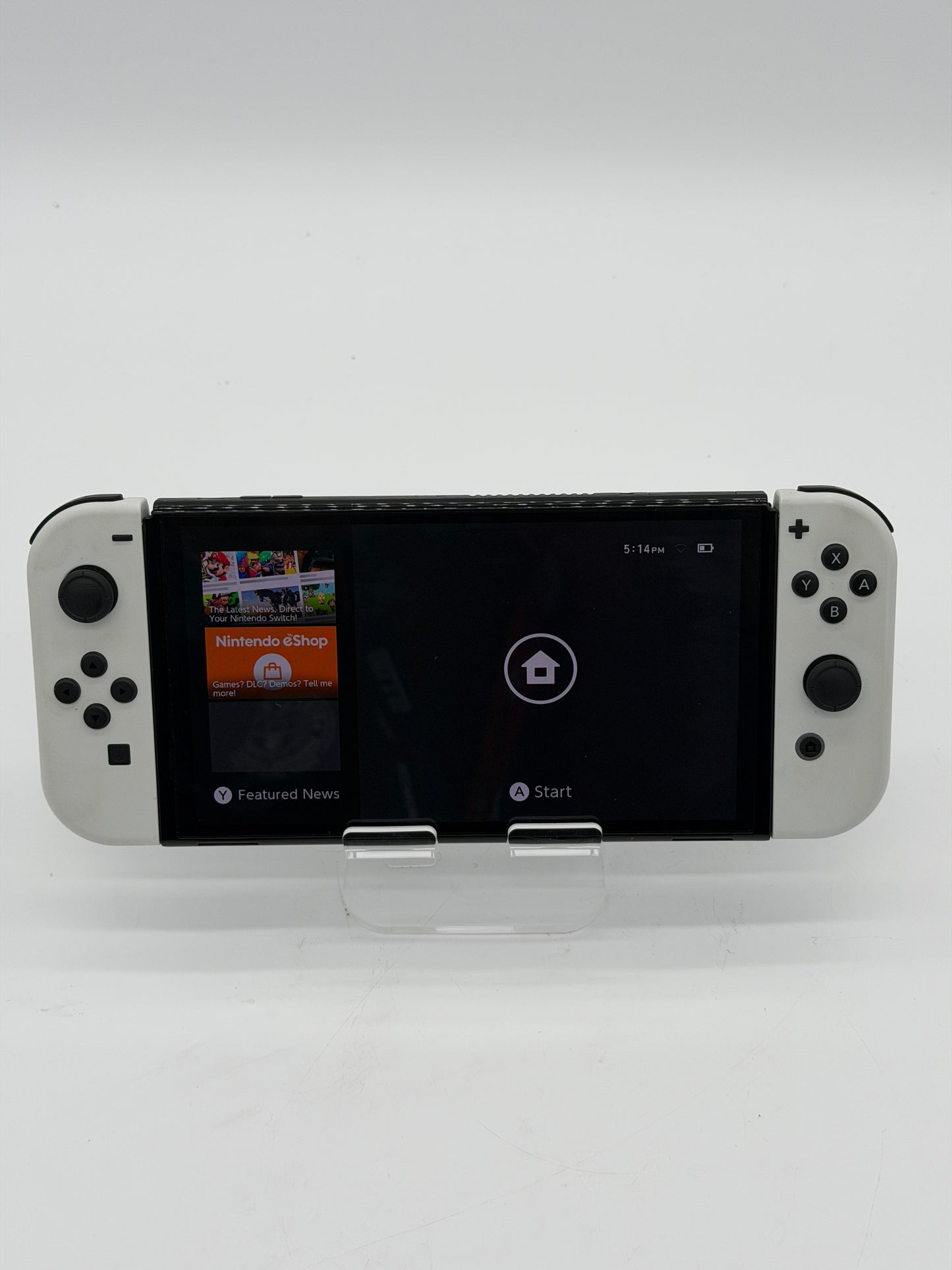 Nintendo Switch OLED Model HEG-001 Handheld Console - 64GB - White