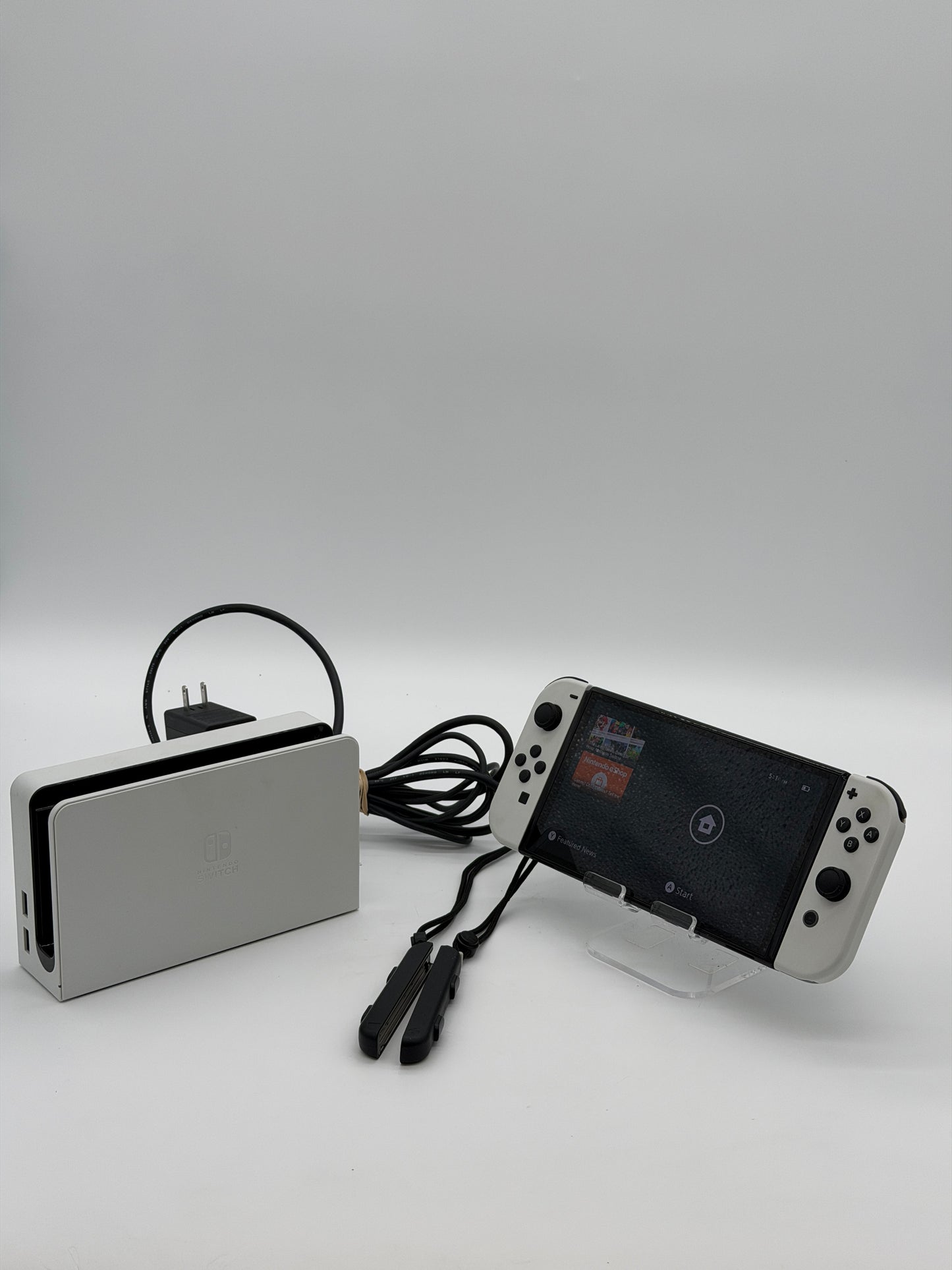 Nintendo Switch OLED Model HEG-001 Handheld Console - 64GB - White
