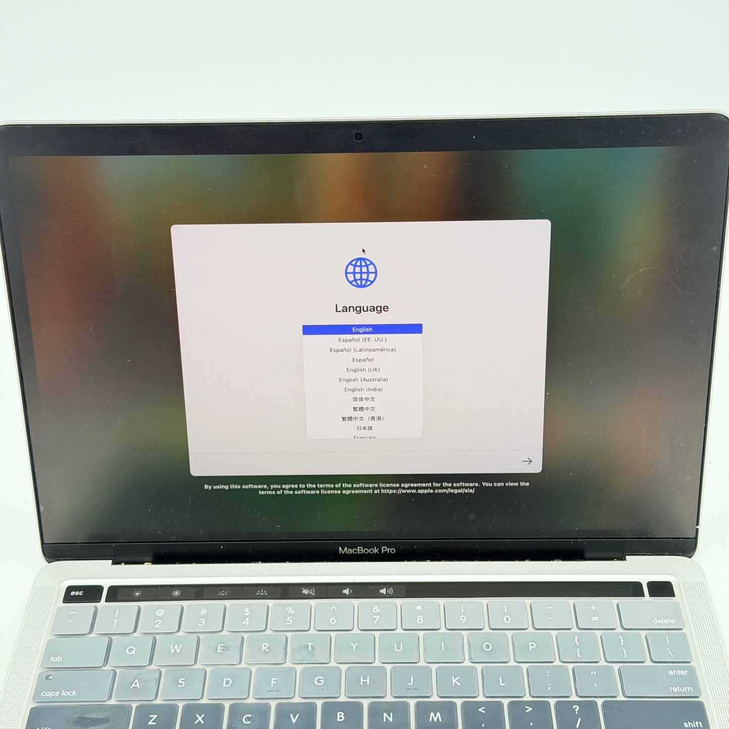 Apple MacBook Pro 13" M1 2020 Space Gray 8GB RAM 256GB SSD A2338 Touch Bar