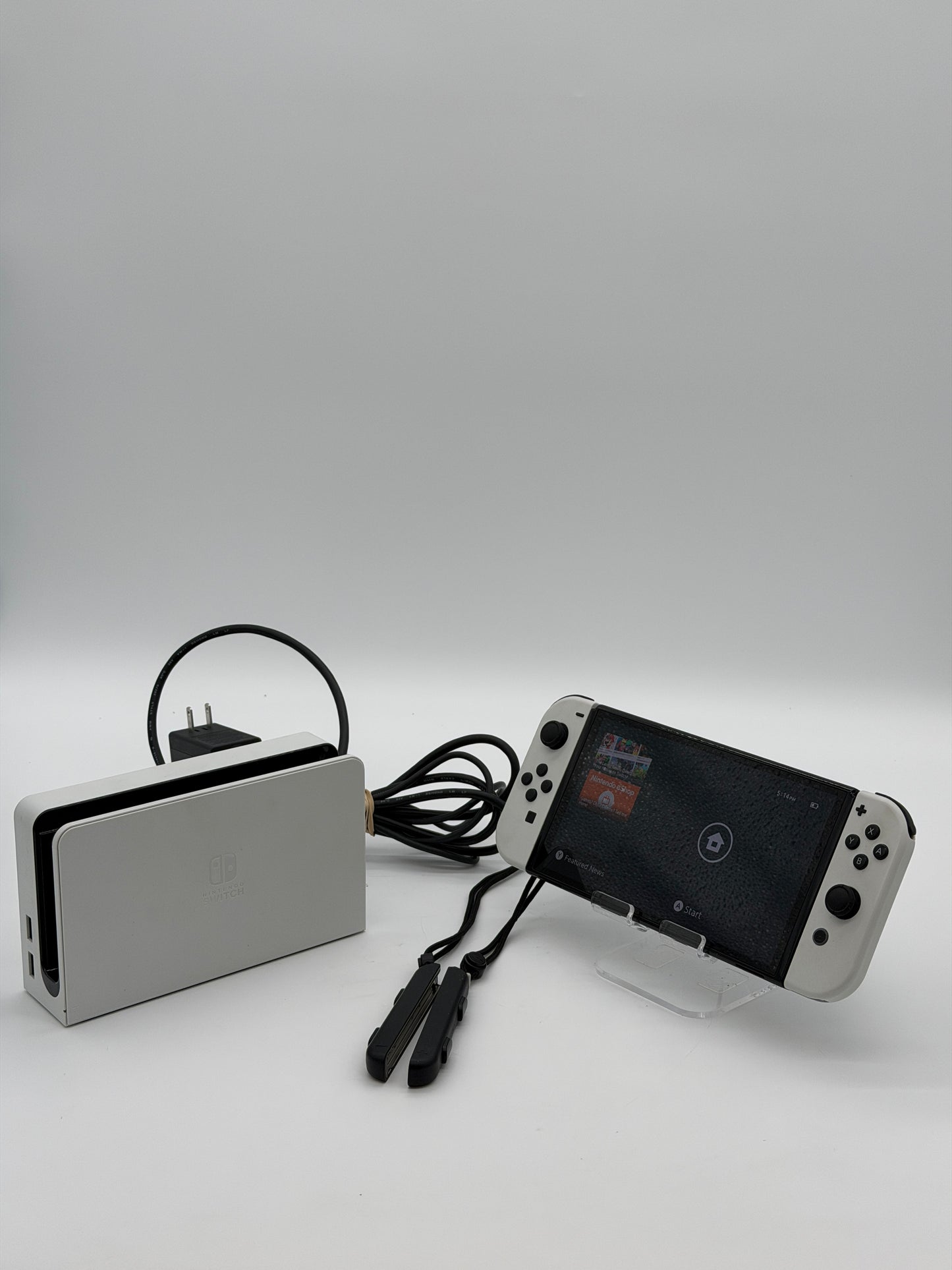 Nintendo Switch OLED Model HEG-001 Handheld Console - 64GB - White