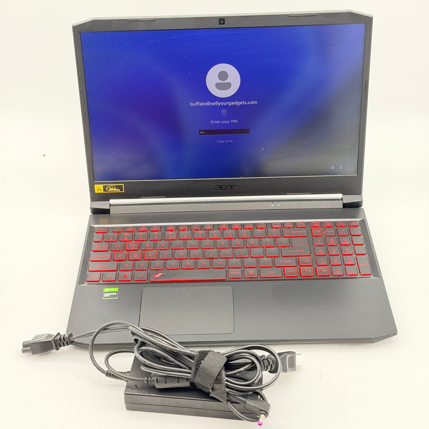 Acer Nitro 5 AN515-57 16-inch i5-11400H 8GB RAM 256GB SSD GTX 1650 Black Laptop