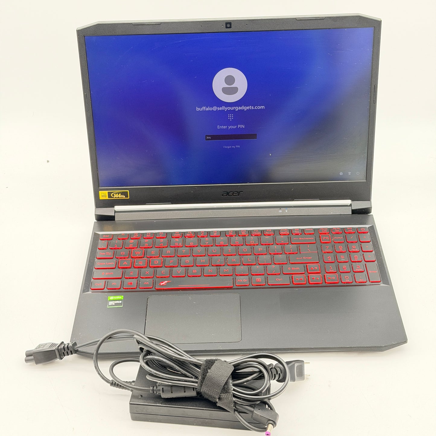 Acer Nitro 5 AN515-57 16-inch i5-11400H 8GB RAM 256GB SSD GTX 1650 Black Laptop