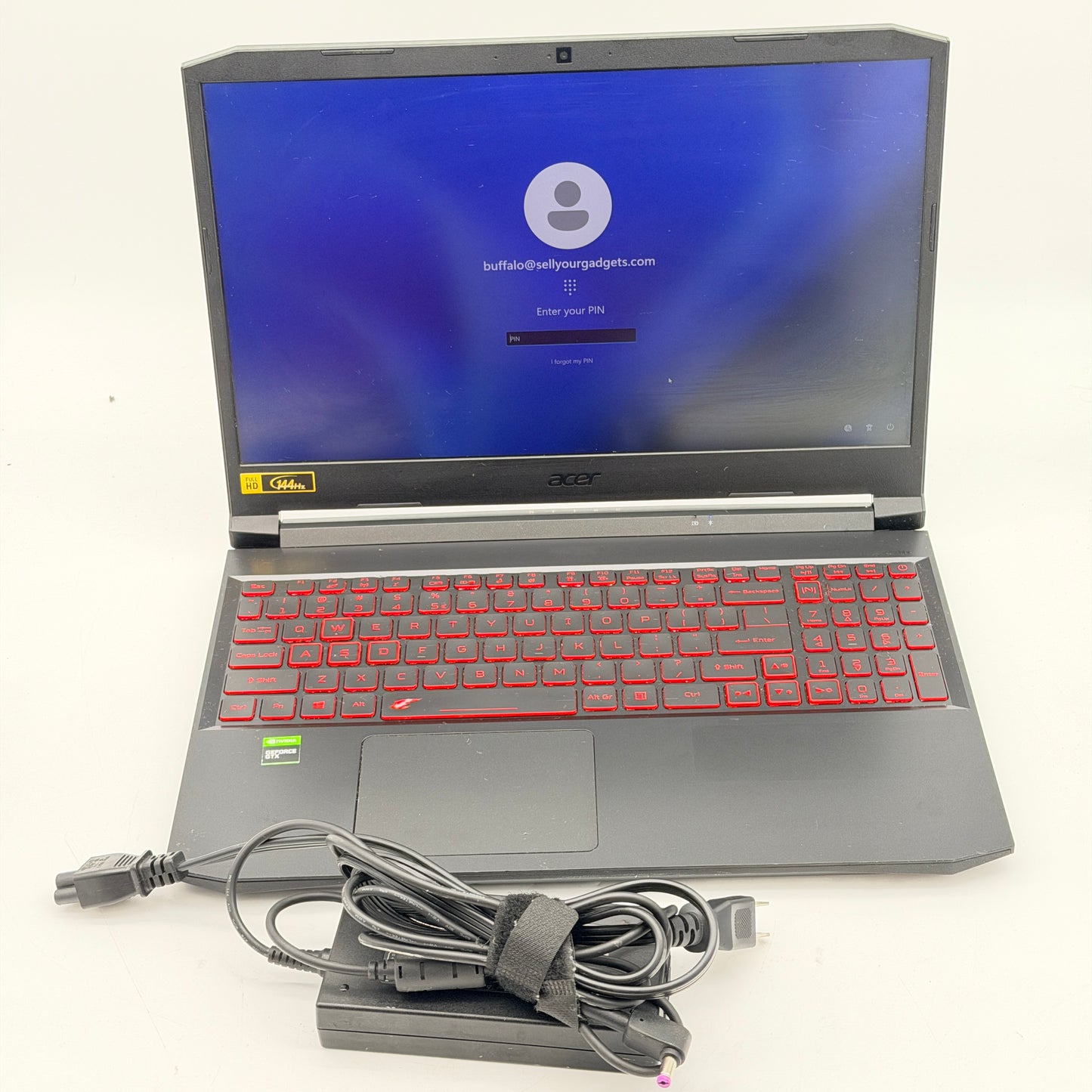 Acer Nitro 5 AN515-57 16-inch i5-11400H 8GB RAM 256GB SSD GTX 1650 Black Laptop