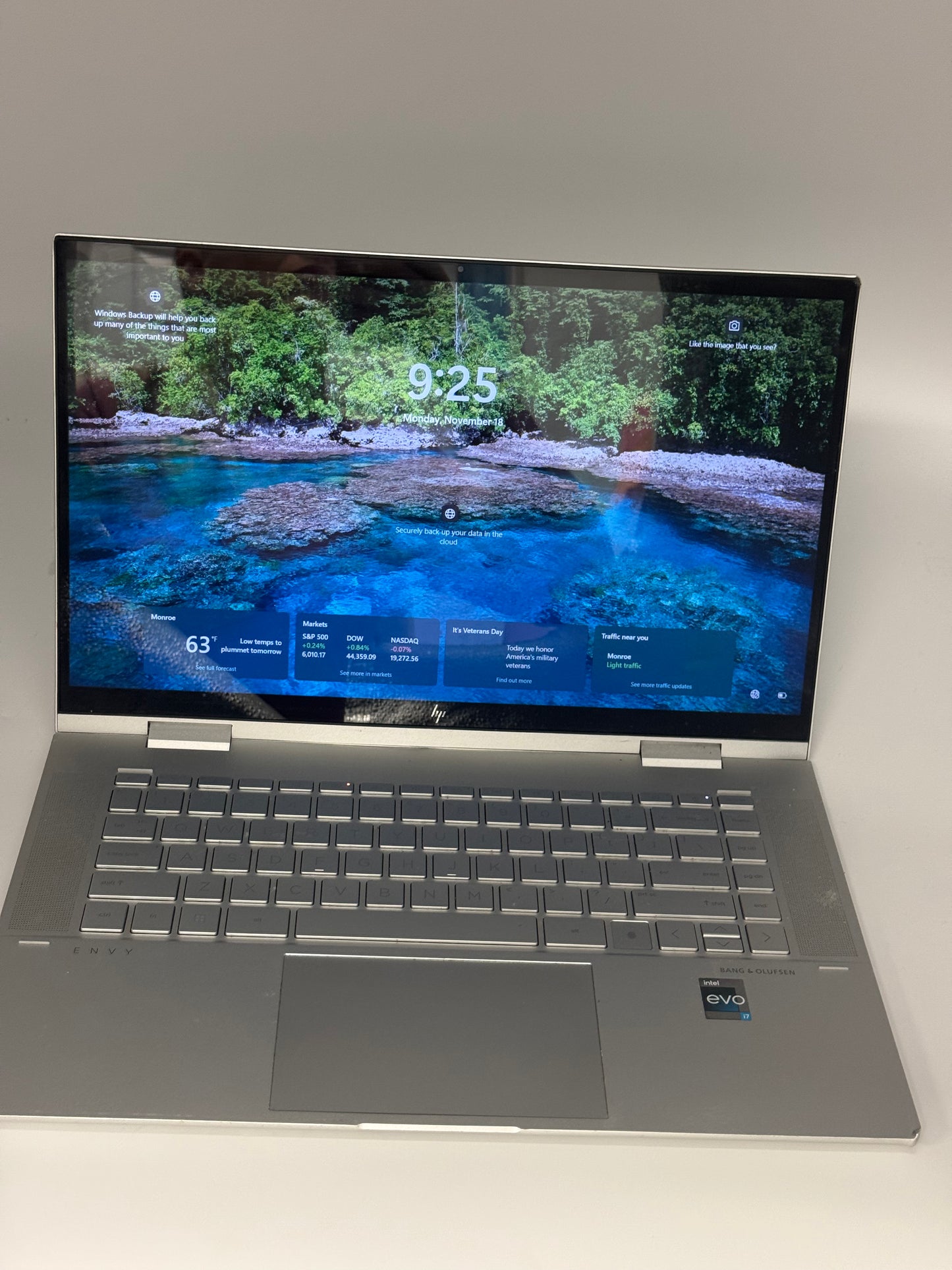 HP Envy x360 15-es2xxx Core i7 16GB 1TB 15-Inch Gray Laptop NO CHARGER