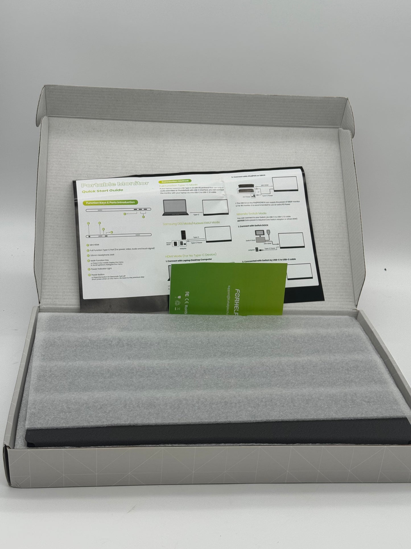 FORHELP F156P1 Accessory - Space Gray - New Open Box