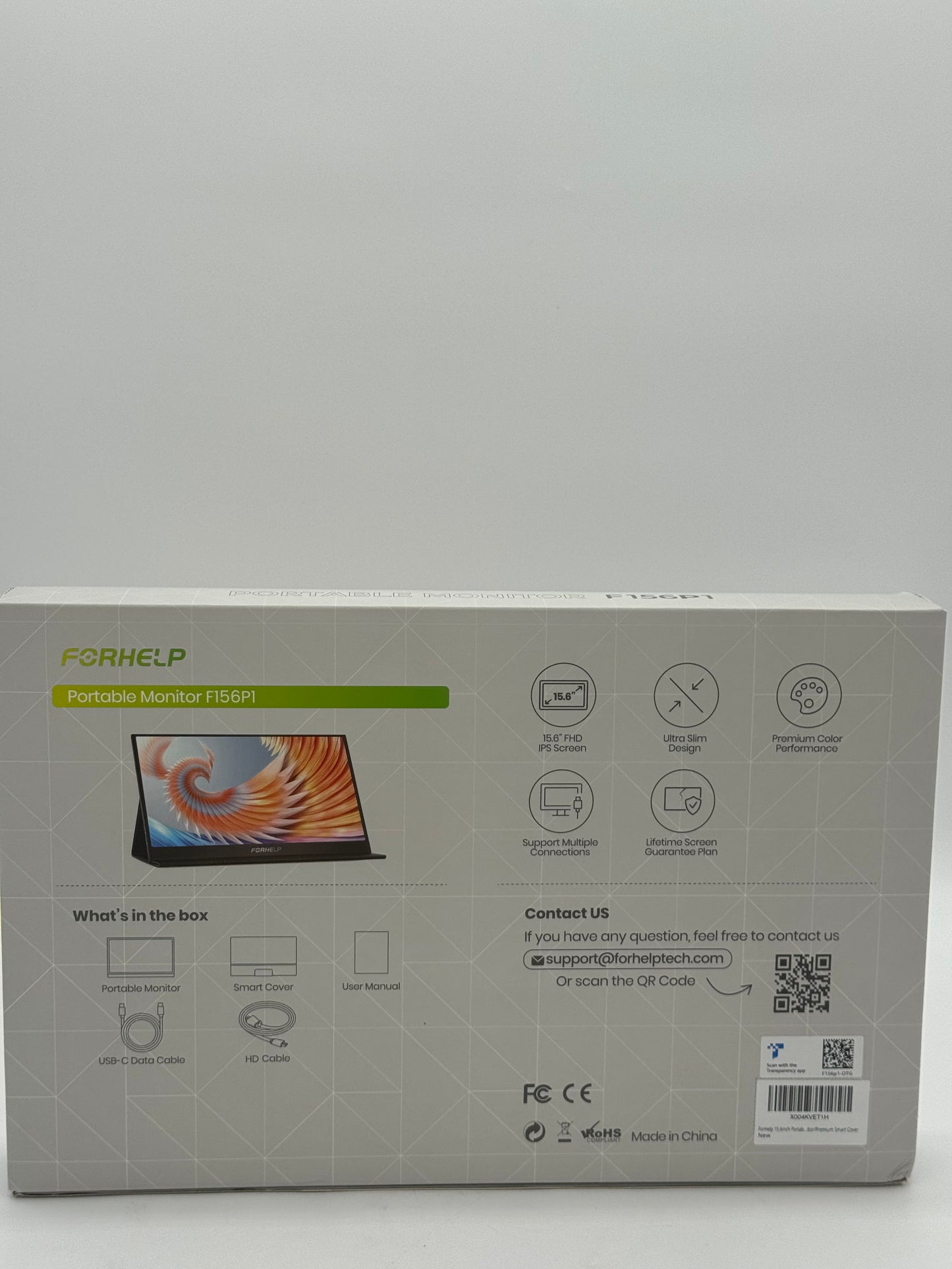 FORHELP F156P1 Accessory - Space Gray - New Open Box