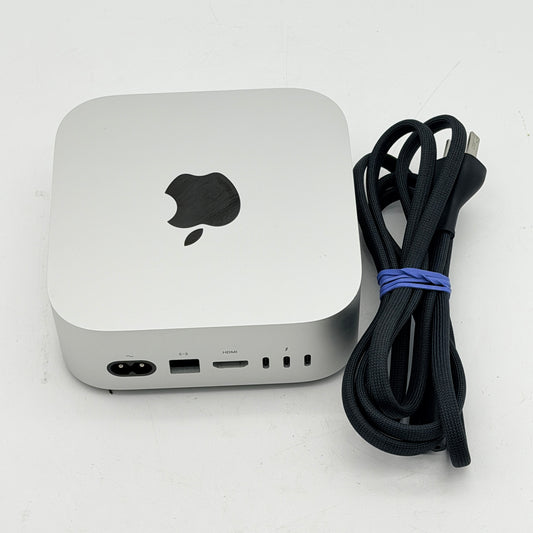 Apple Mac mini M4 2024 A3238 16GB RAM 256GB SSD Silver Desktop Excellent