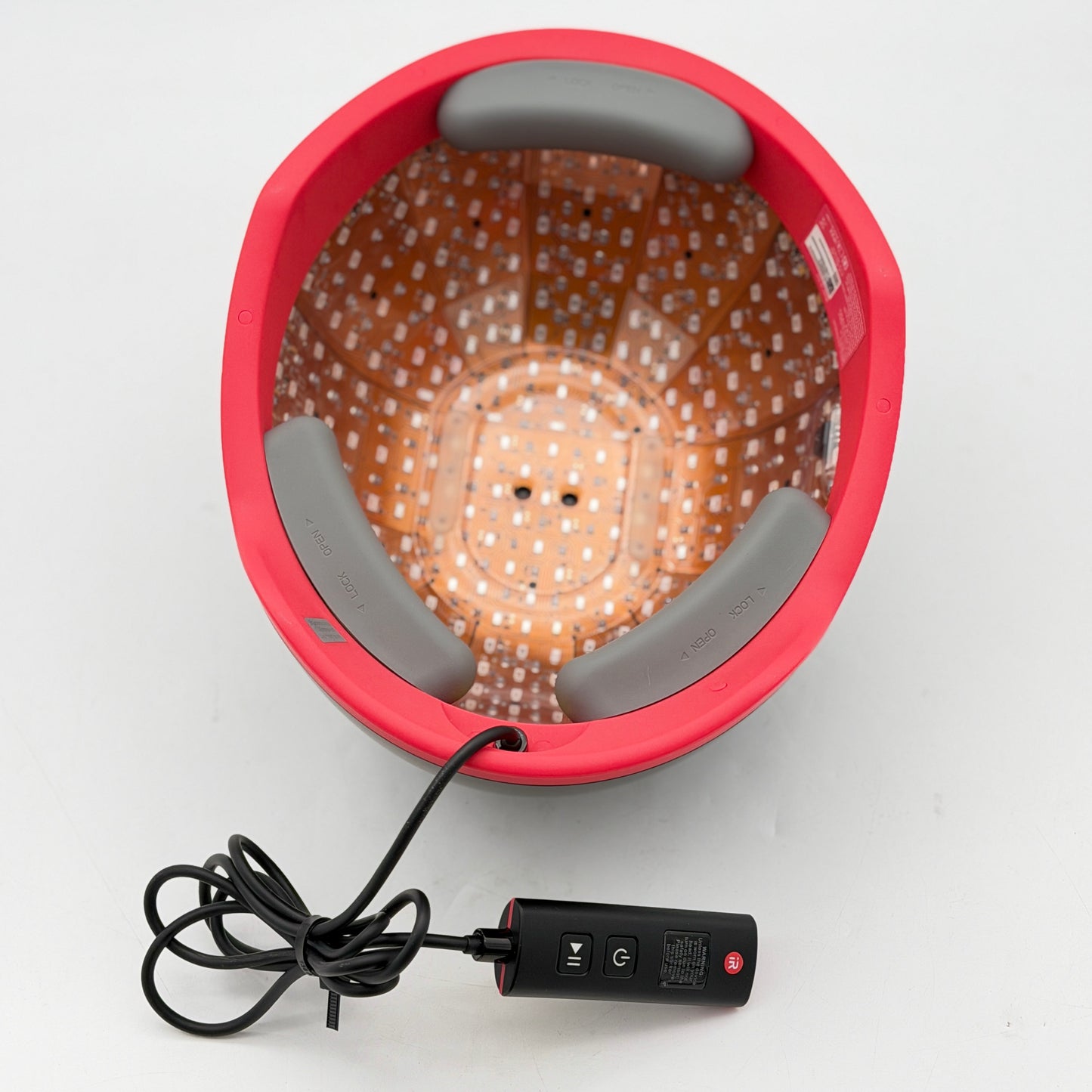 iRestore Elite Laser Hair Growth System ID-510 Black Red New Open Box
