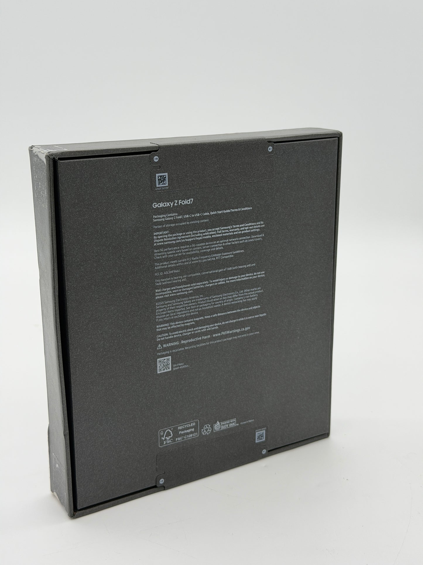 Samsung Galaxy Z Fold 7 - Jet Black - 256GB - New In Box