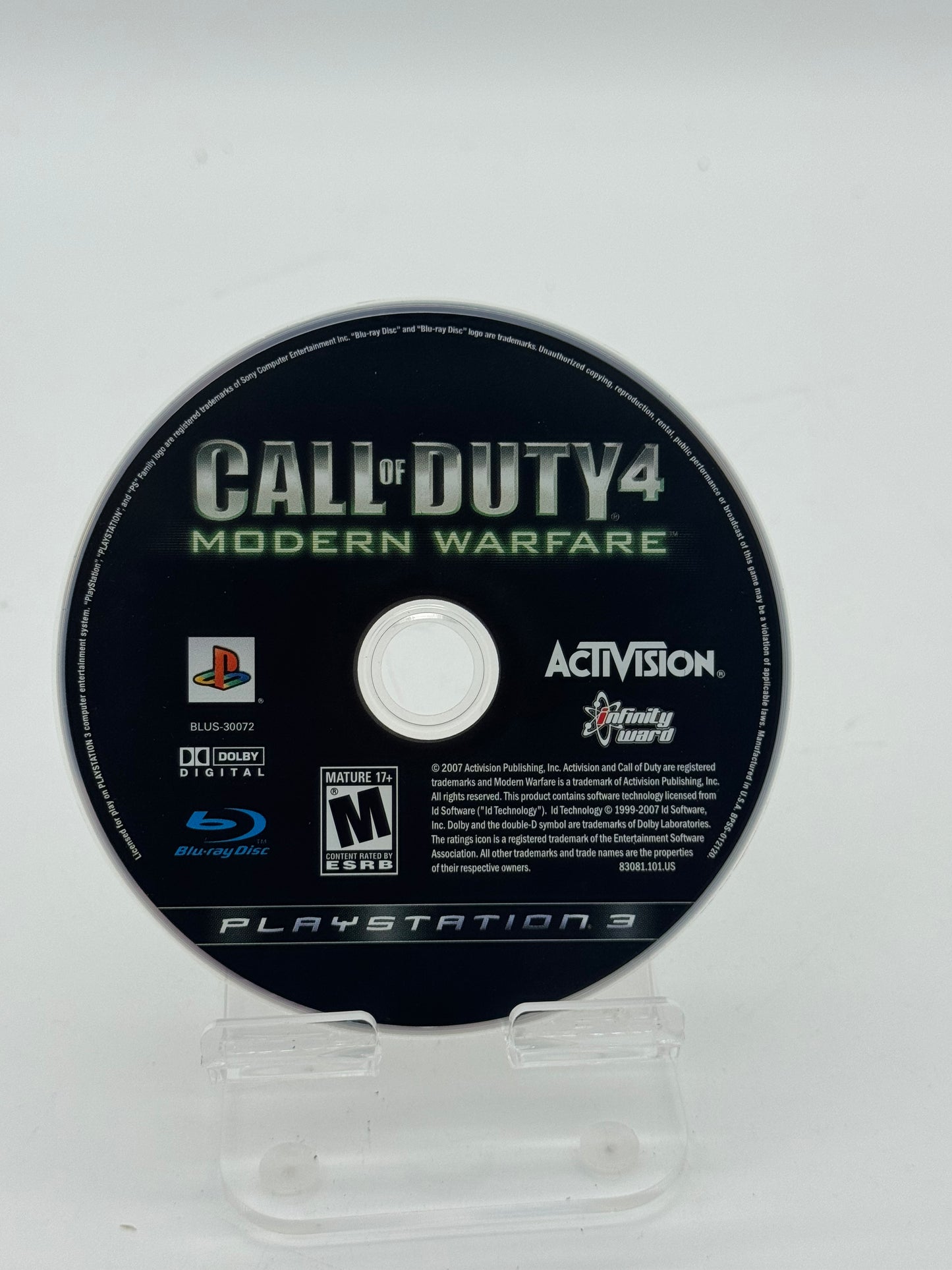 Playstation 3 Call of Duty Modern Warfare 3 Video Game - Used