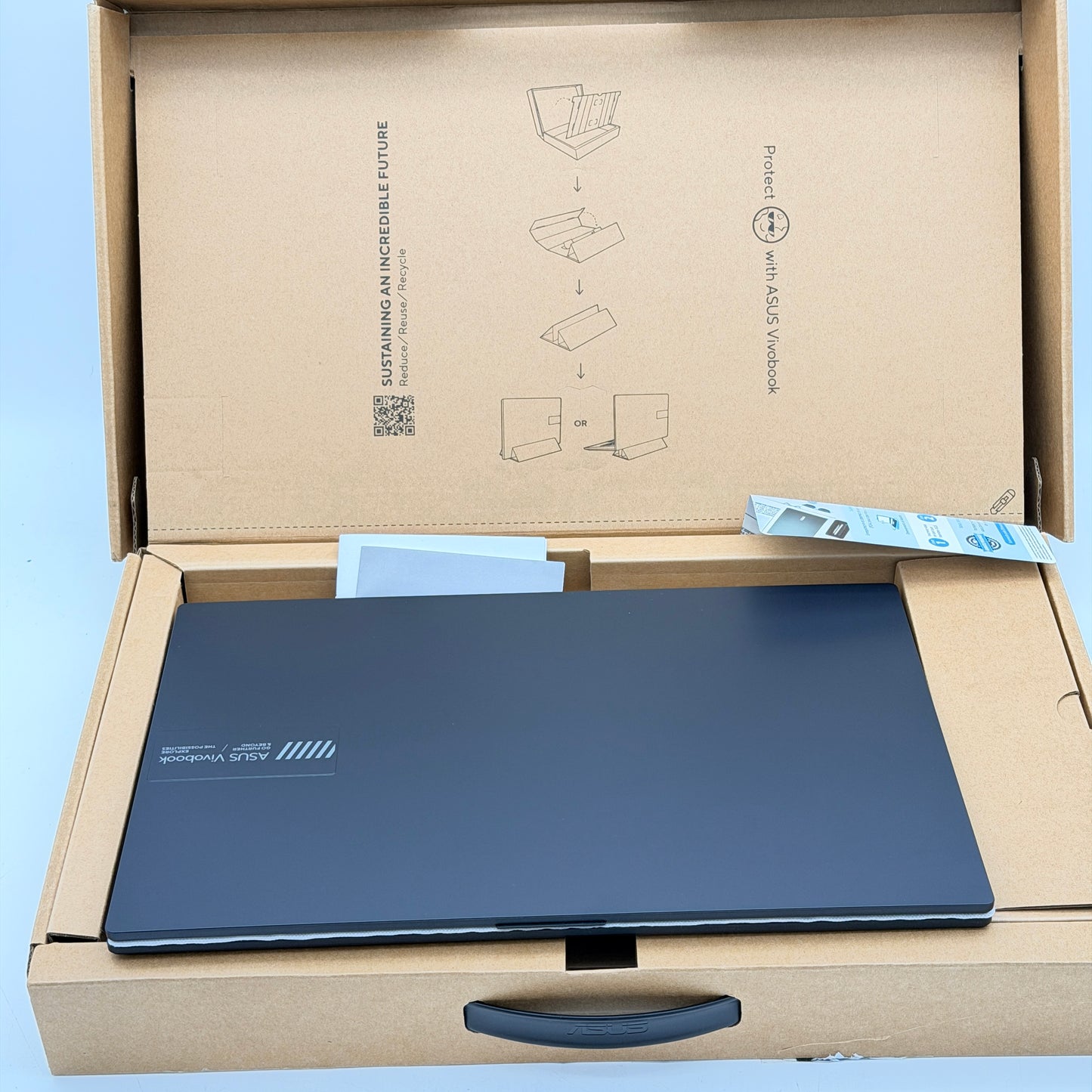 ASUS Vivobook Go 15 15.6" Laptop Ryzen 5 7520U 8GB RAM 512GB SSD Black NEW
