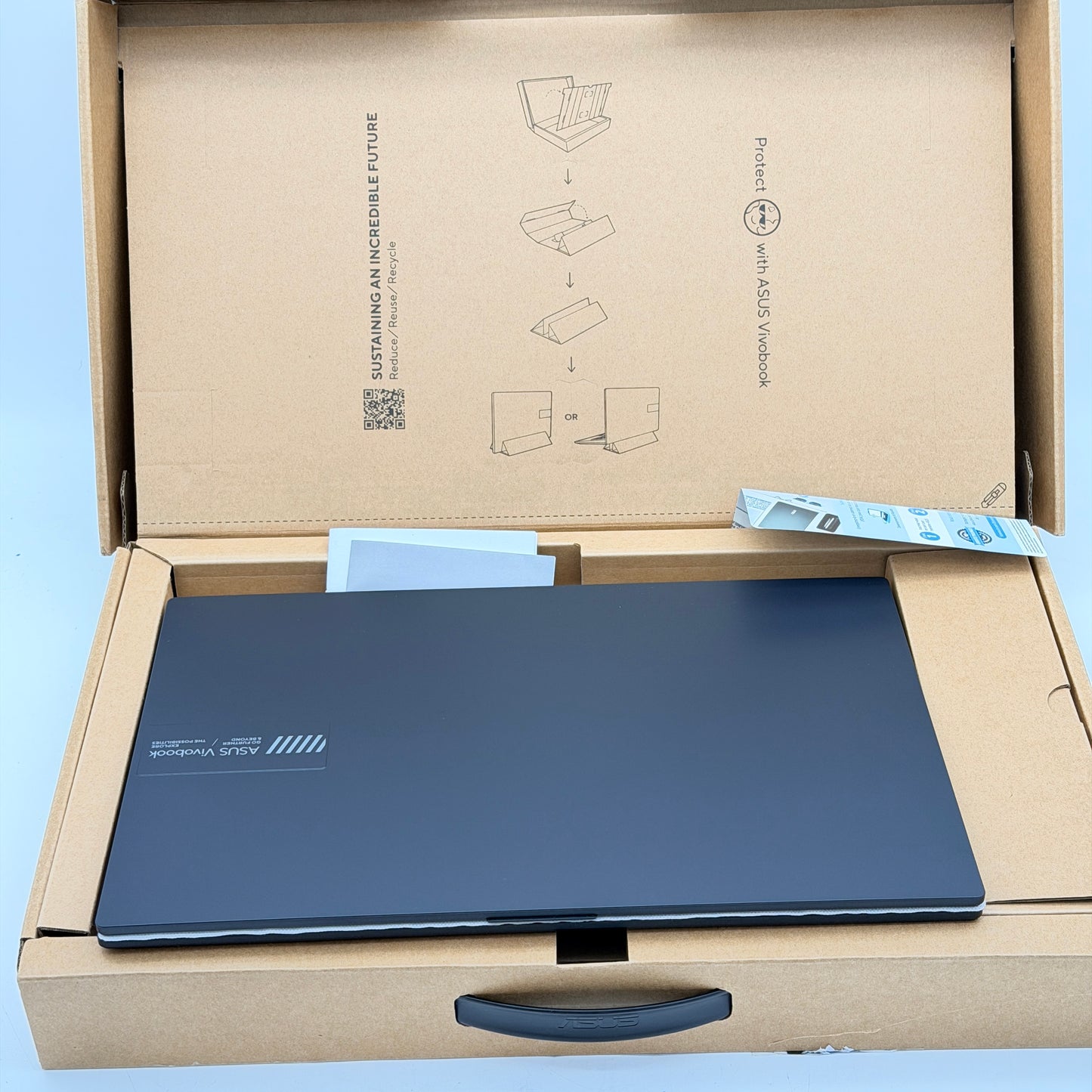 ASUS Vivobook Go 15 15.6" Laptop Ryzen 5 7520U 8GB RAM 512GB SSD Black NEW