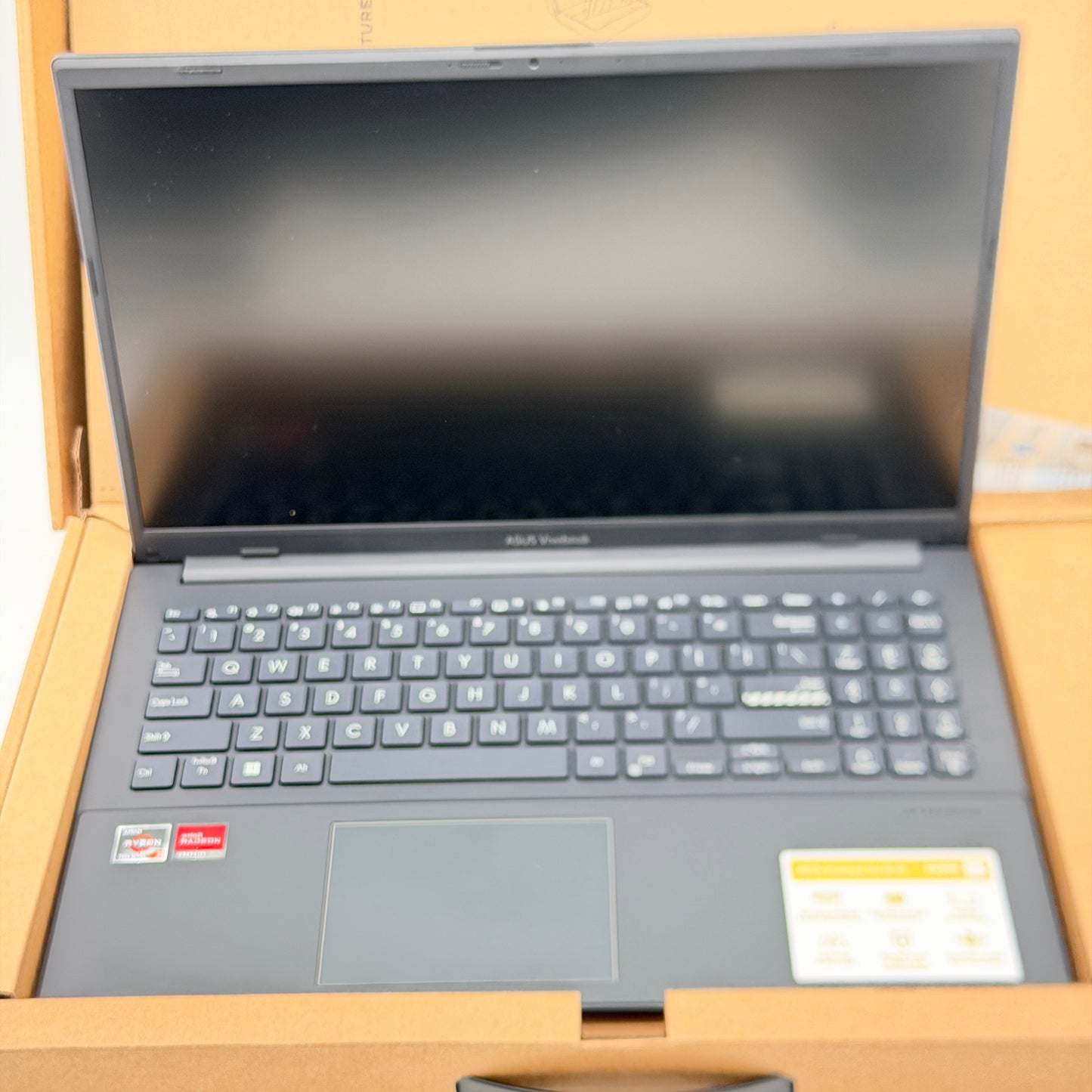 ASUS Vivobook Go 15 15.6" Laptop Ryzen 5 7520U 8GB RAM 512GB SSD Black NEW